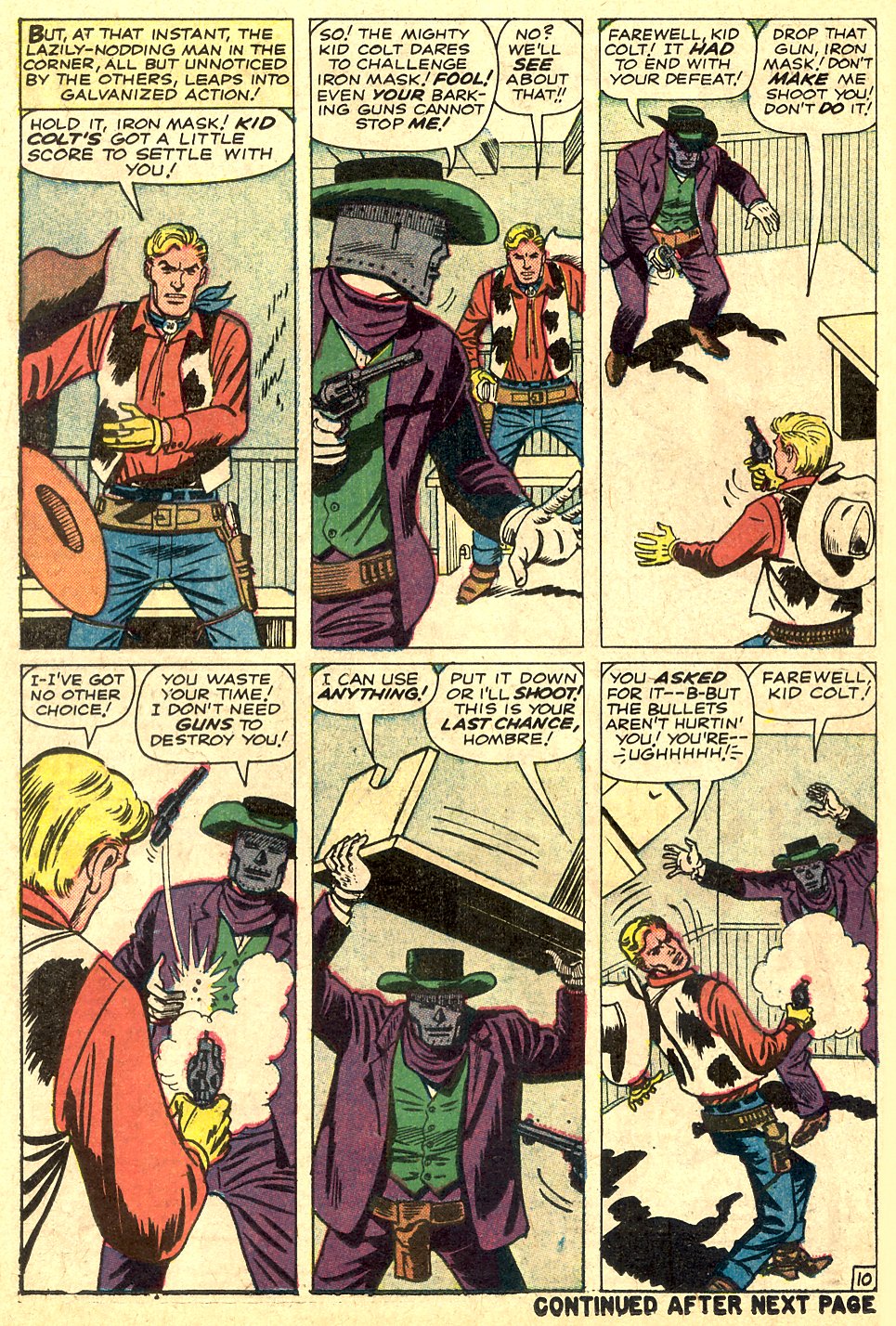 Read online Kid Colt Outlaw comic -  Issue #110 - 14