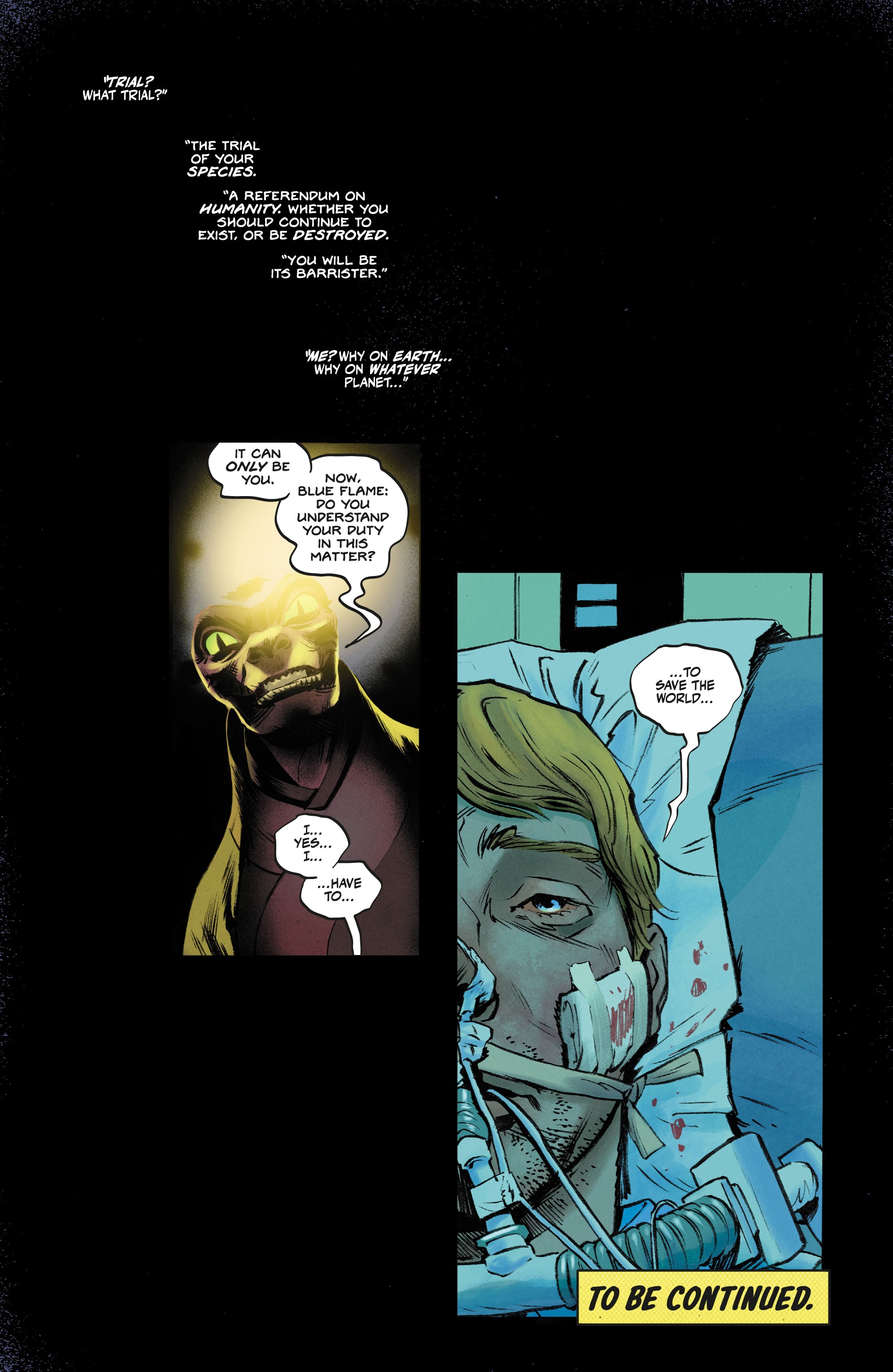 Read online The Blue Flame comic -  Issue #1 - 26