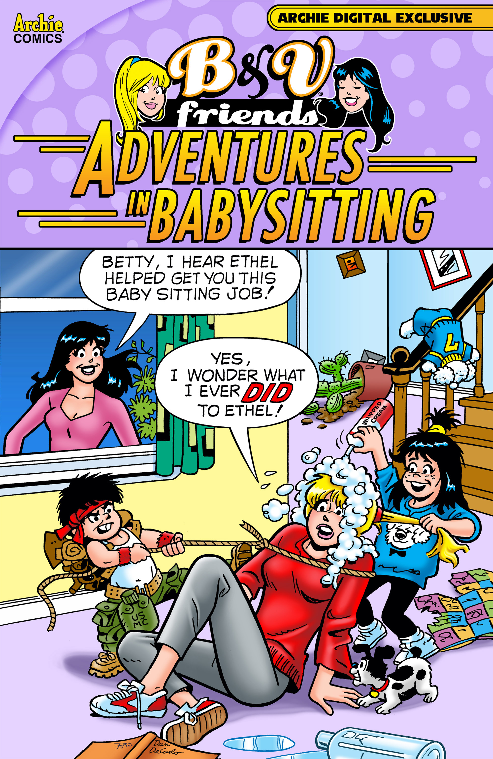 Read online B&V Friends Adventures In Babysitting comic -  Issue # TPB - 1