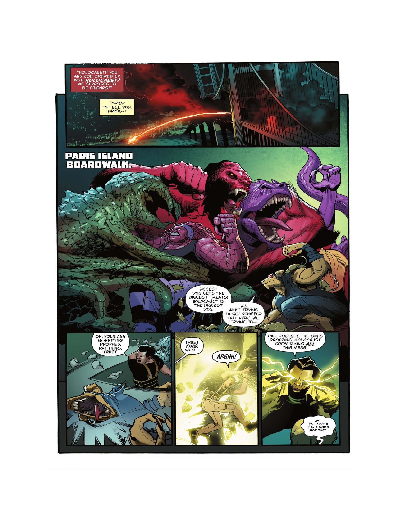 Read online Blood Syndicate: Season One comic -  Issue #6 - 11