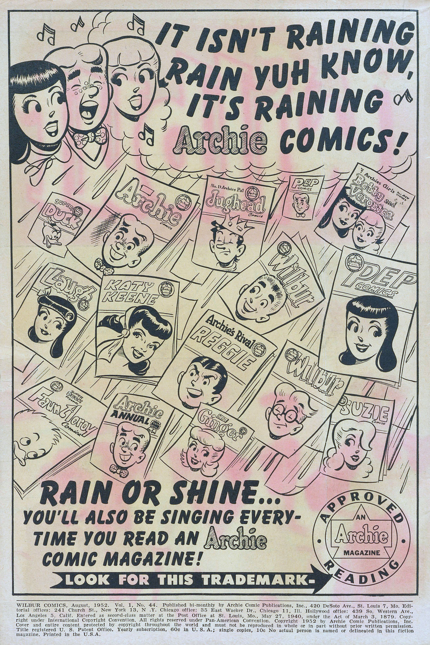 Read online Wilbur Comics comic -  Issue #44 - 2