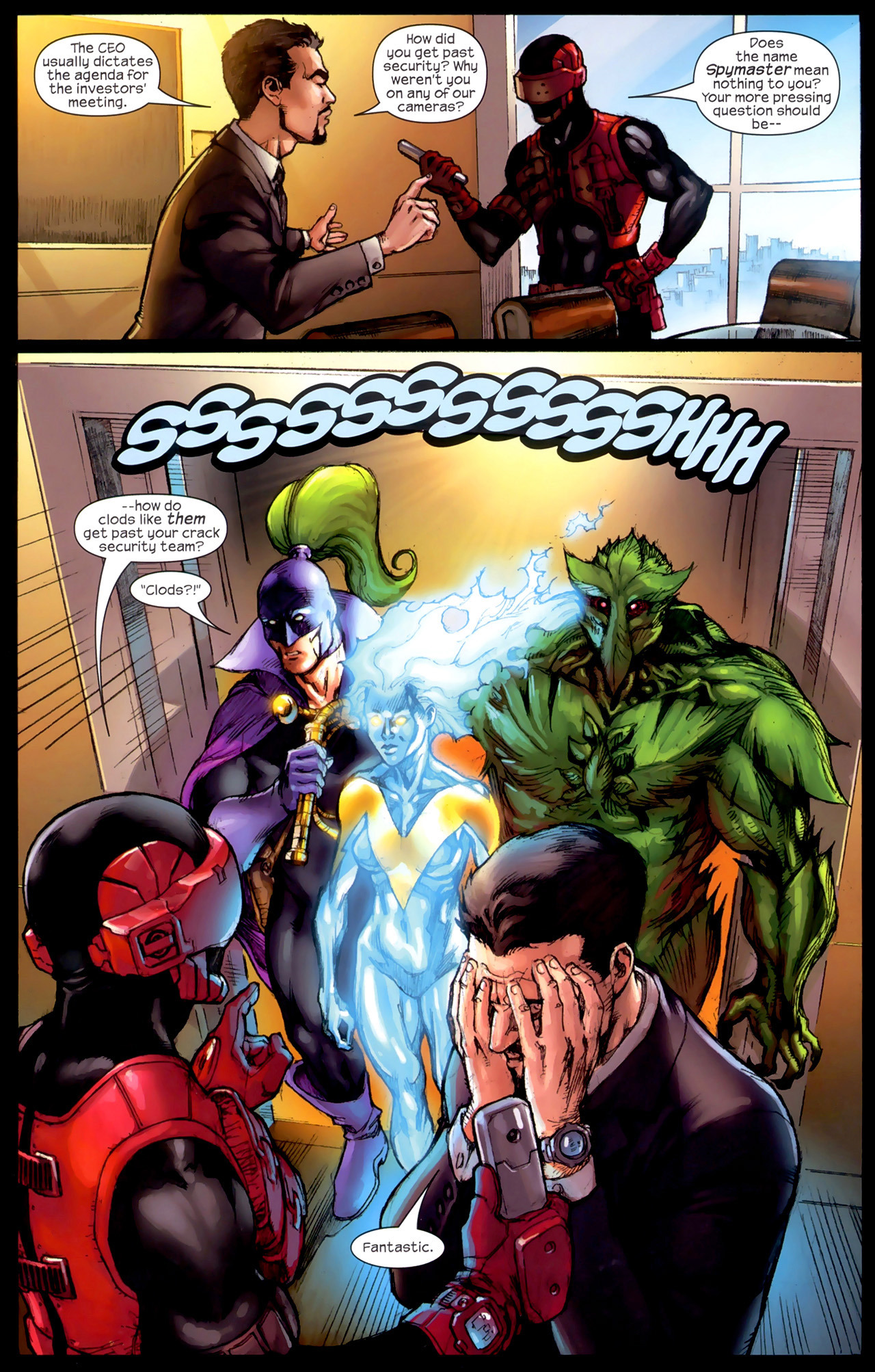 Read online Iron Man: Golden Avenger comic -  Issue # Full - 8