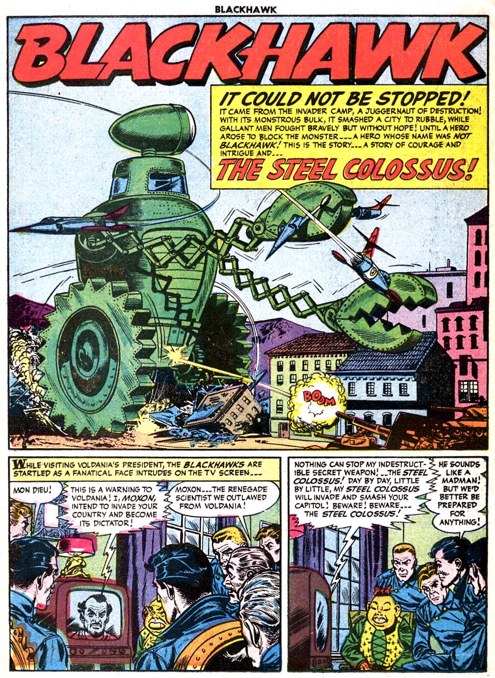 Read online Blackhawk (1957) comic -  Issue #91 - 27