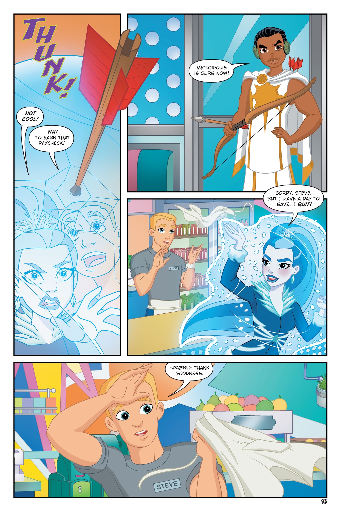 Read online DC Super Hero Girls: Summer Olympus comic -  Issue # TPB - 91