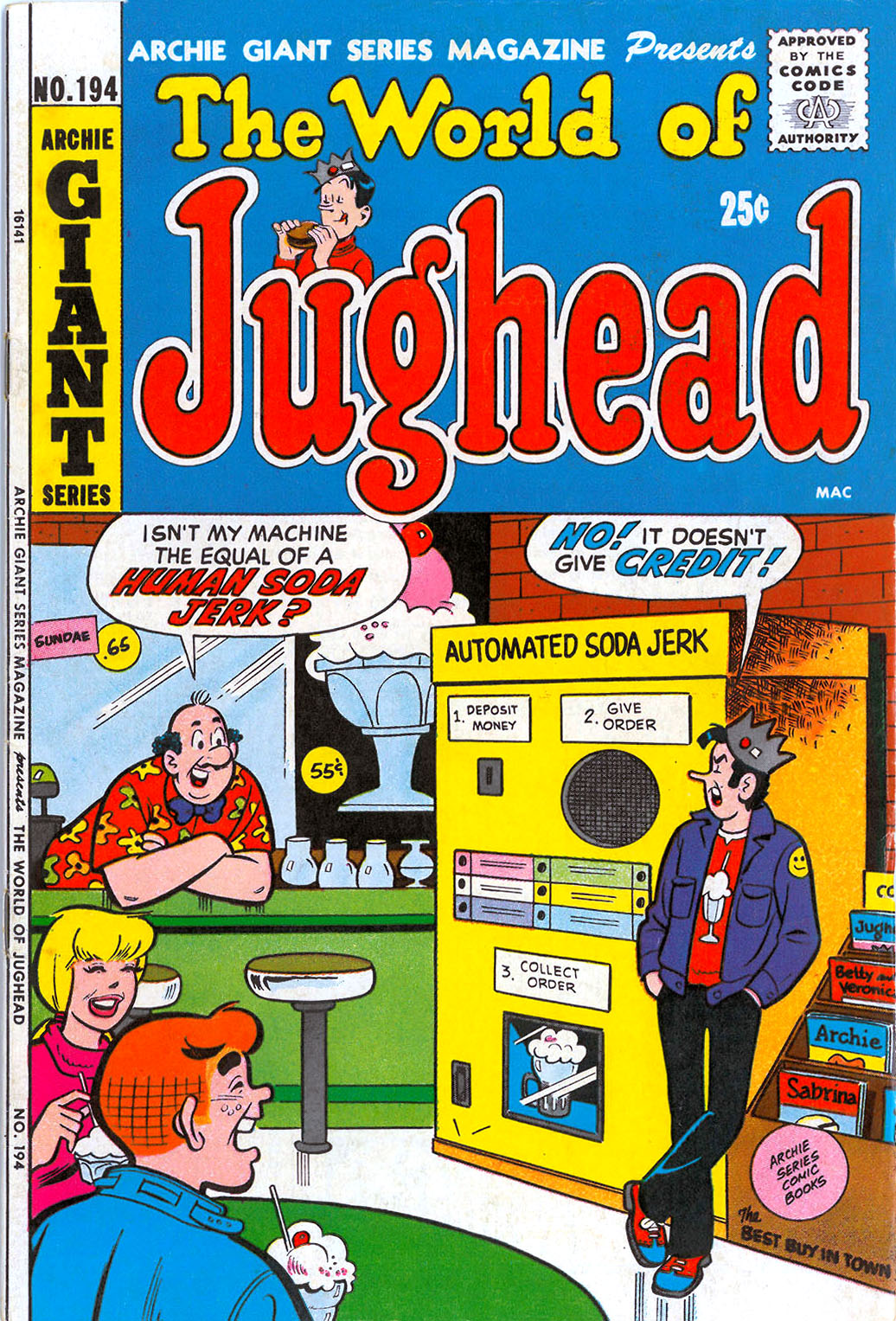 Read online Archie Giant Series Magazine comic -  Issue #194 - 1