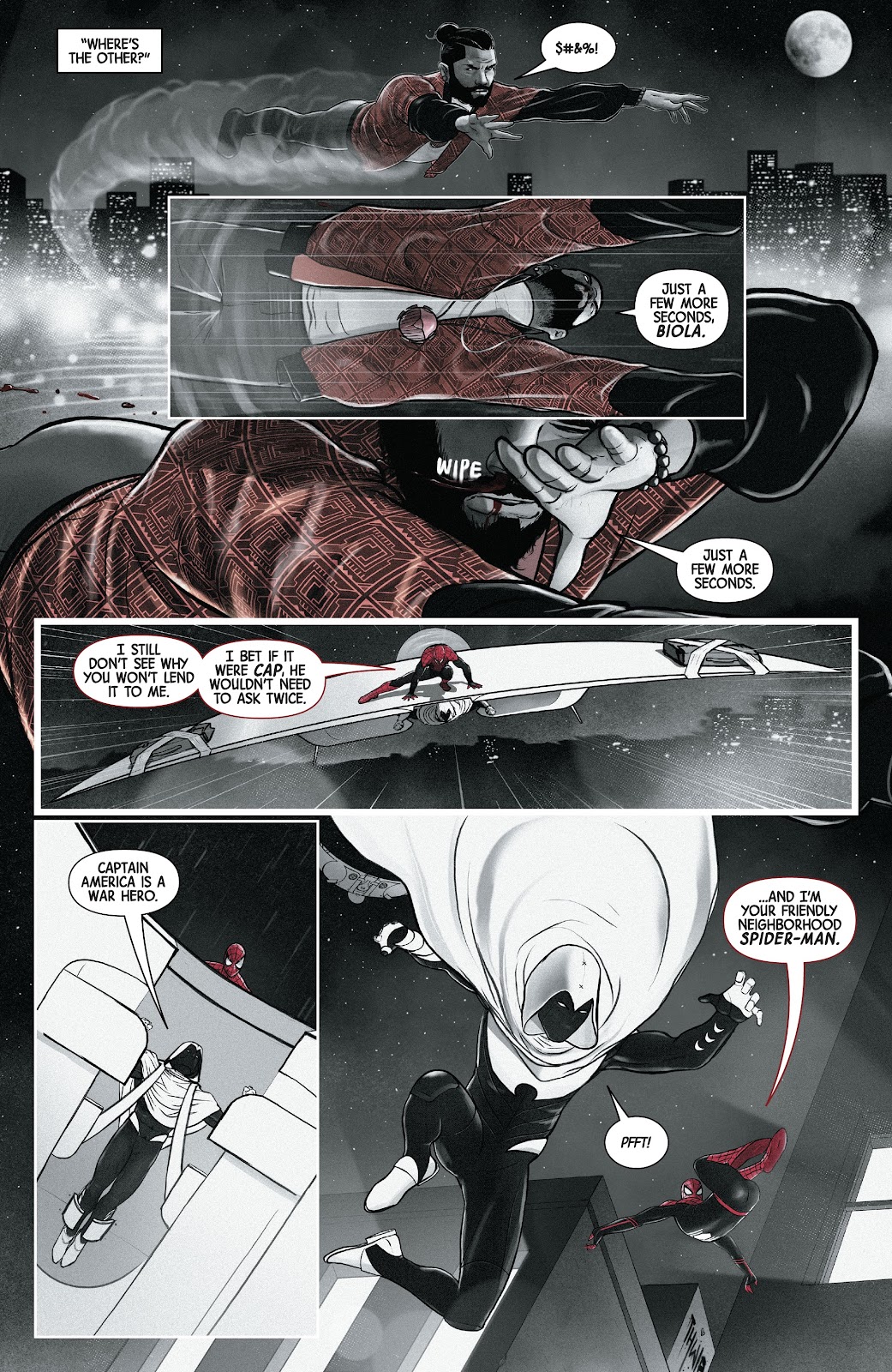 Moon Knight: Black, White & Blood issue 1 - Page 17