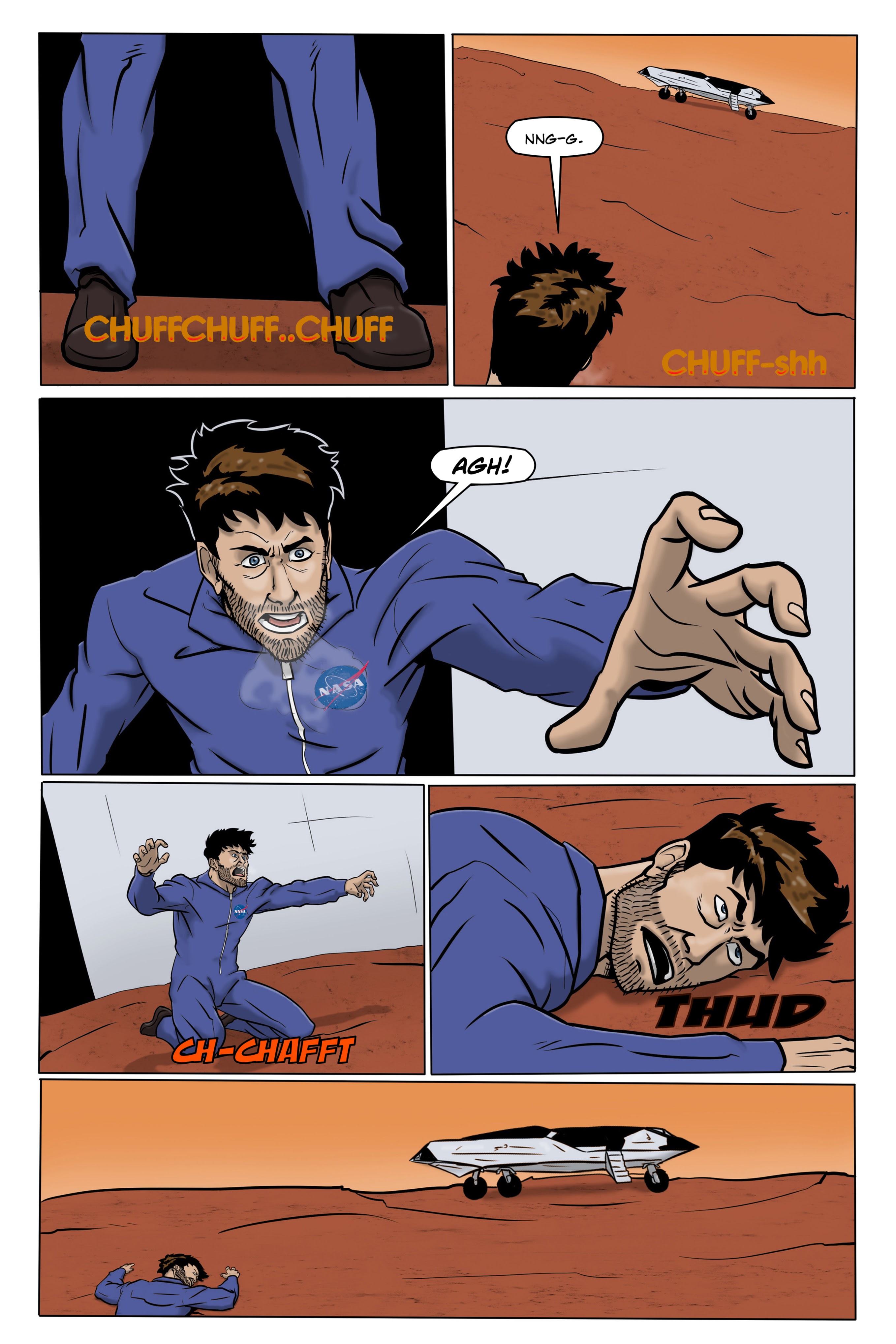 Read online Mars One comic -  Issue #3 - 18