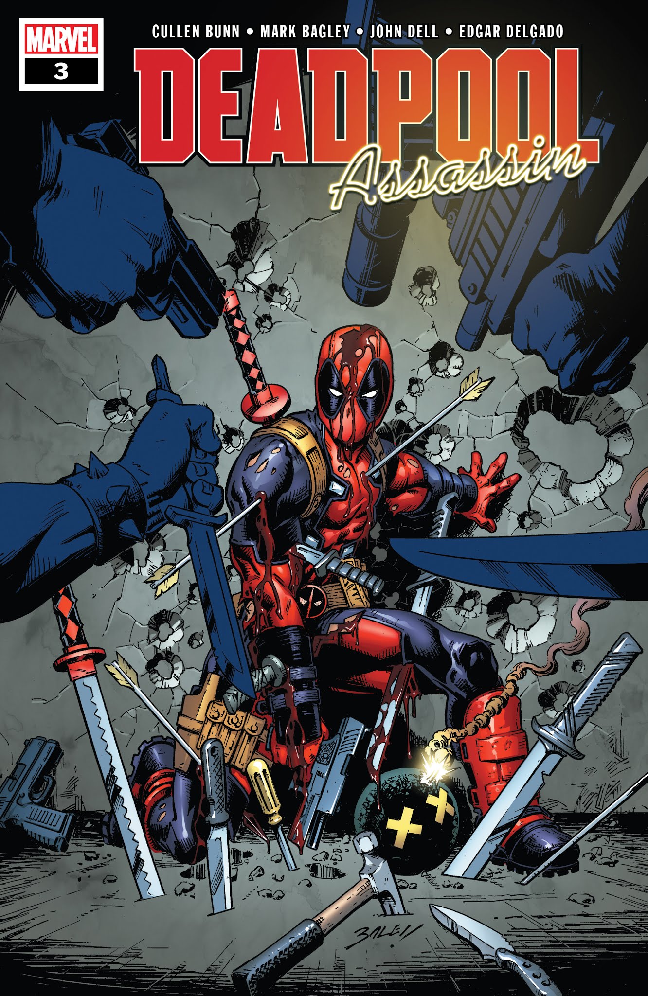 Read online Deadpool: Assassin comic -  Issue #3 - 1