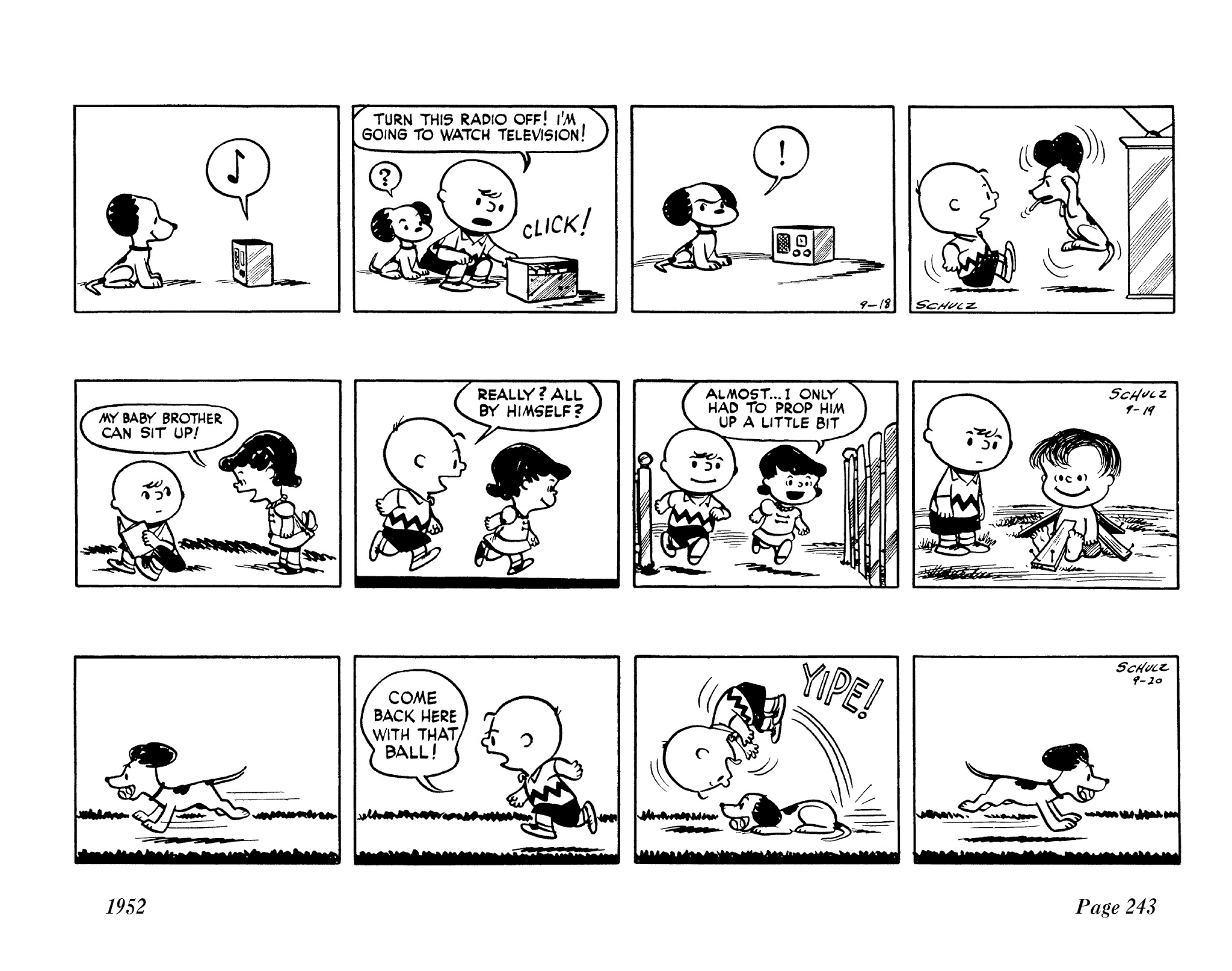 Read online The Complete Peanuts comic -  Issue # TPB 1 - 255
