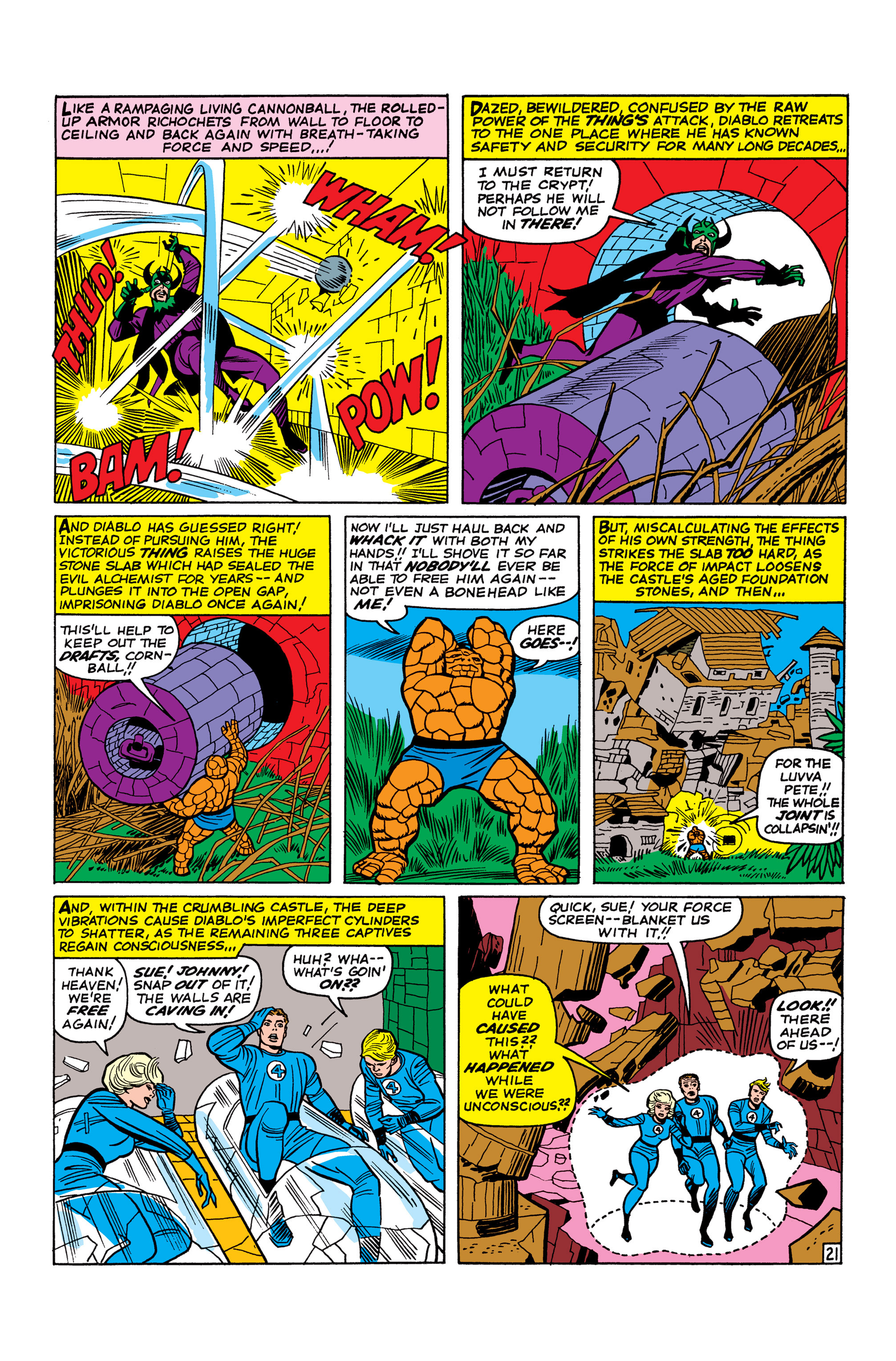 Read online Marvel Masterworks: The Fantastic Four comic -  Issue # TPB 3 (Part 3) - 35