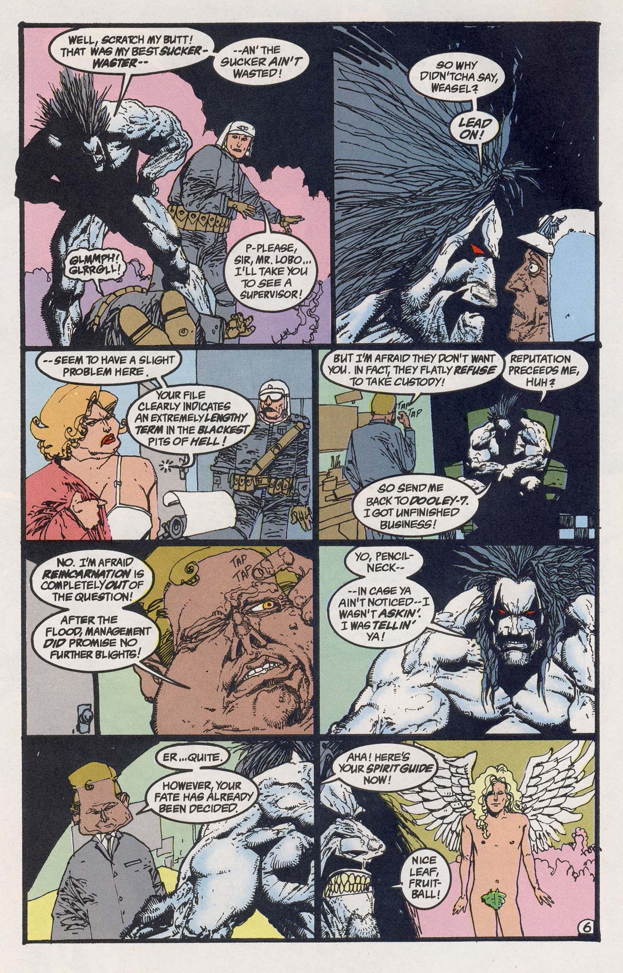 Read online Lobo's Back comic -  Issue #2 - 8