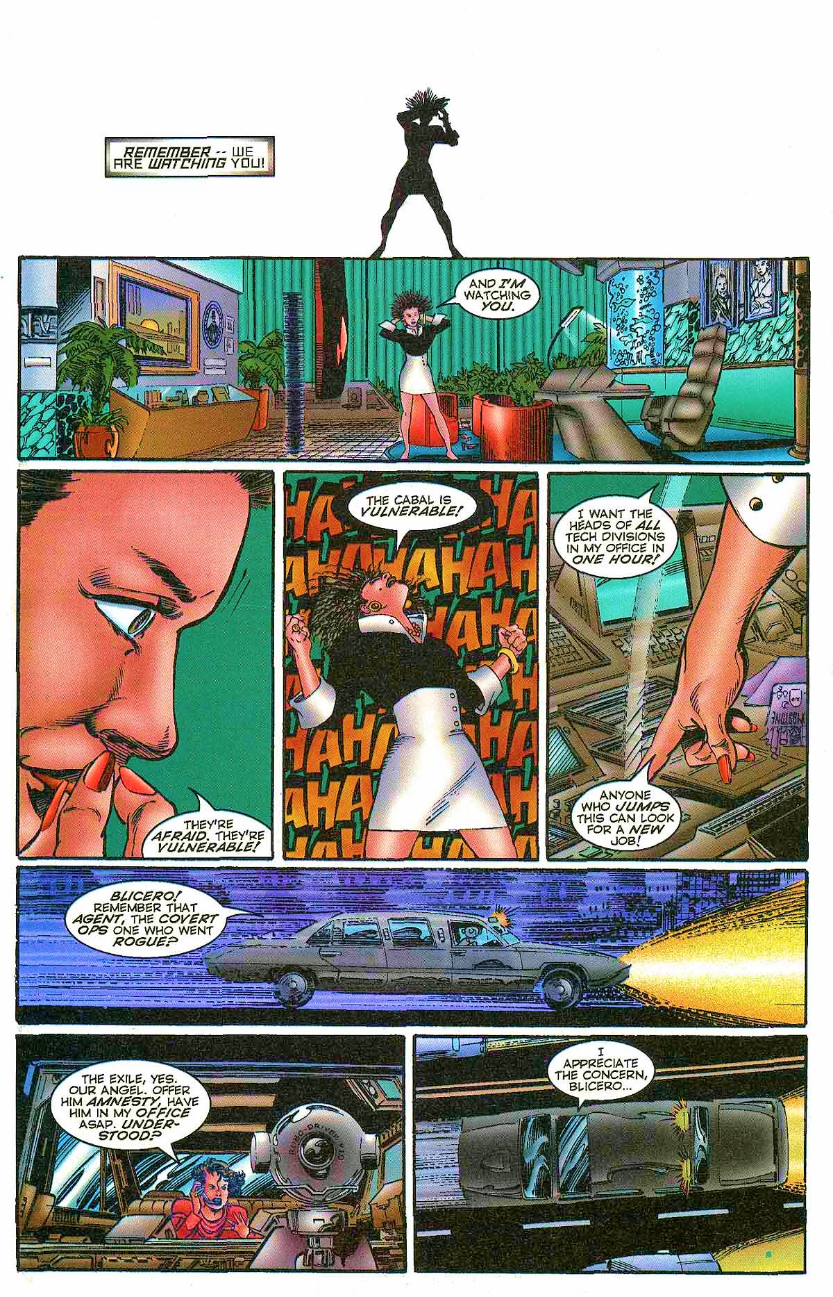 Read online Isaac Asimov's I-Bots comic -  Issue #2 - 27