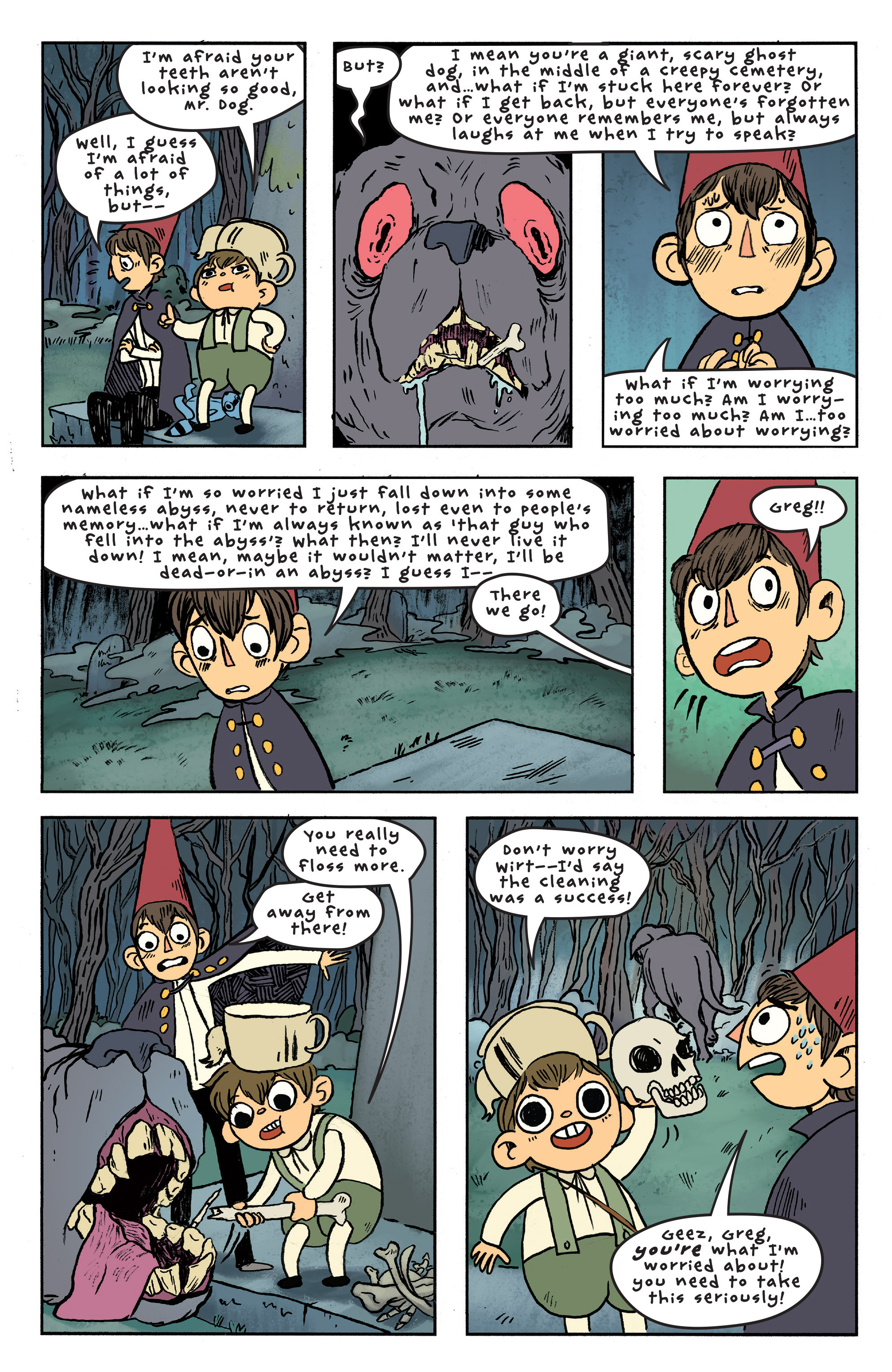 Read online Over the Garden Wall (2016) comic -  Issue #6 - 20