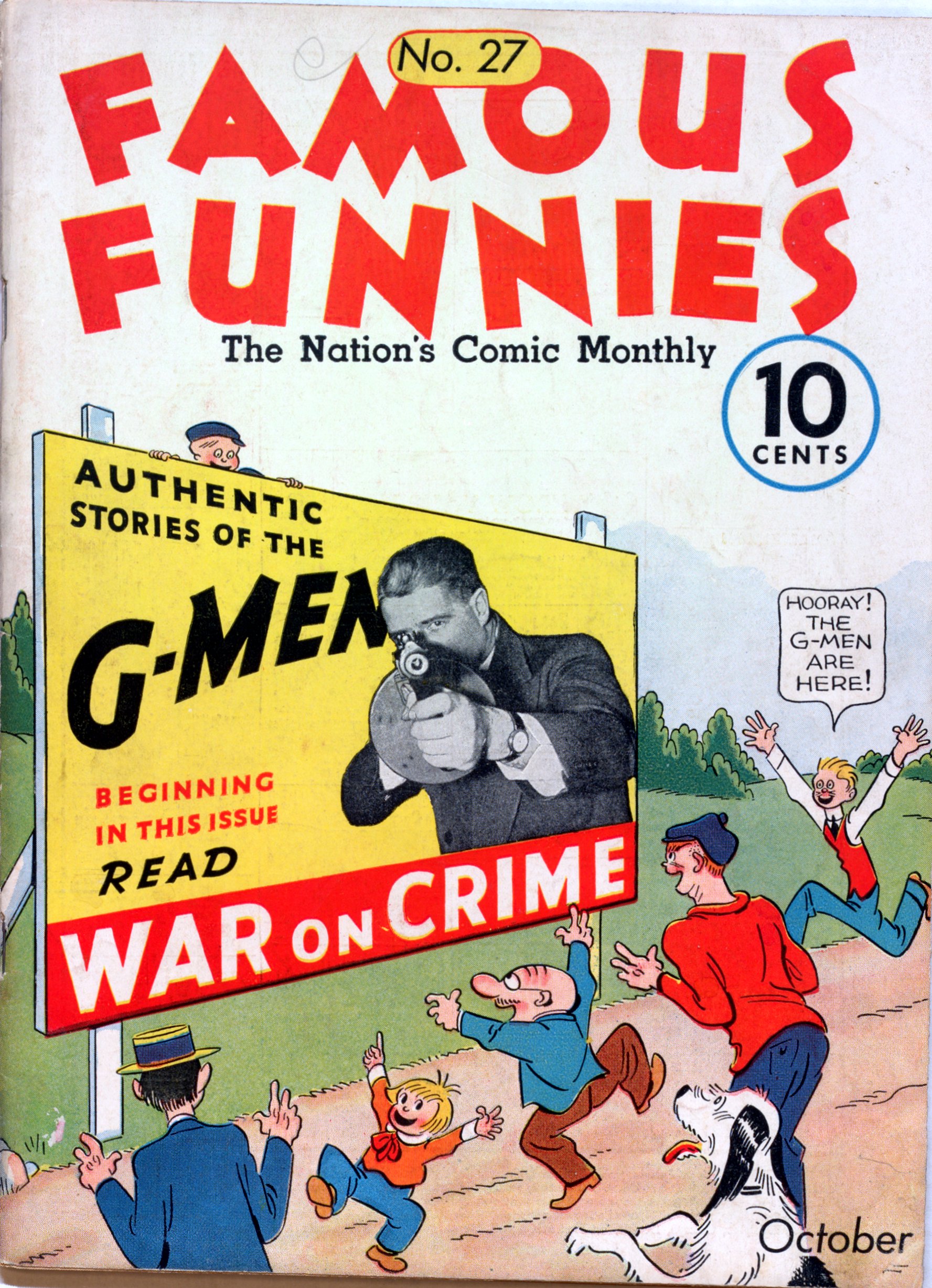 Read online Famous Funnies comic -  Issue #27 - 1