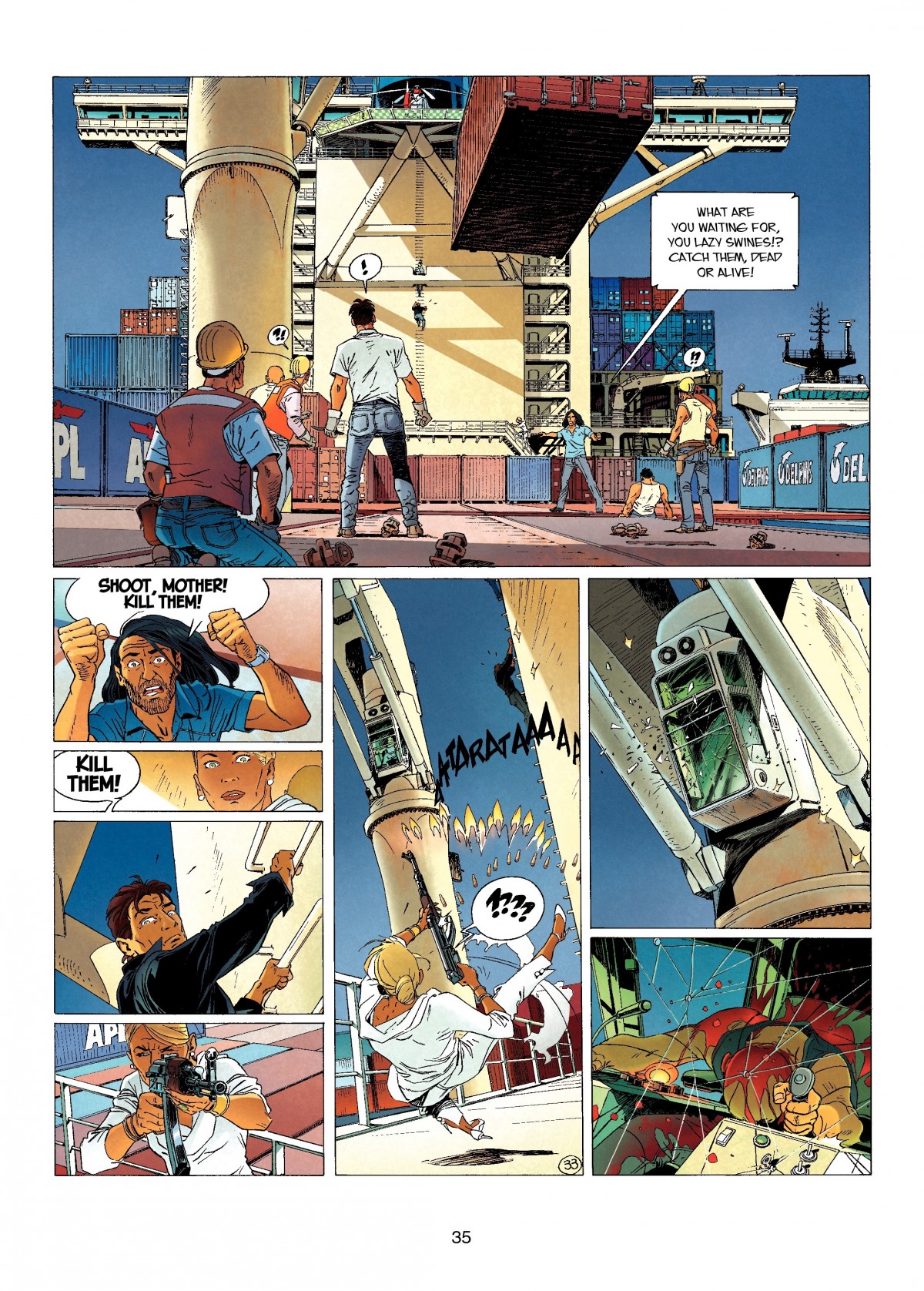 Read online Largo Winch comic -  Issue # TPB 14 - 35