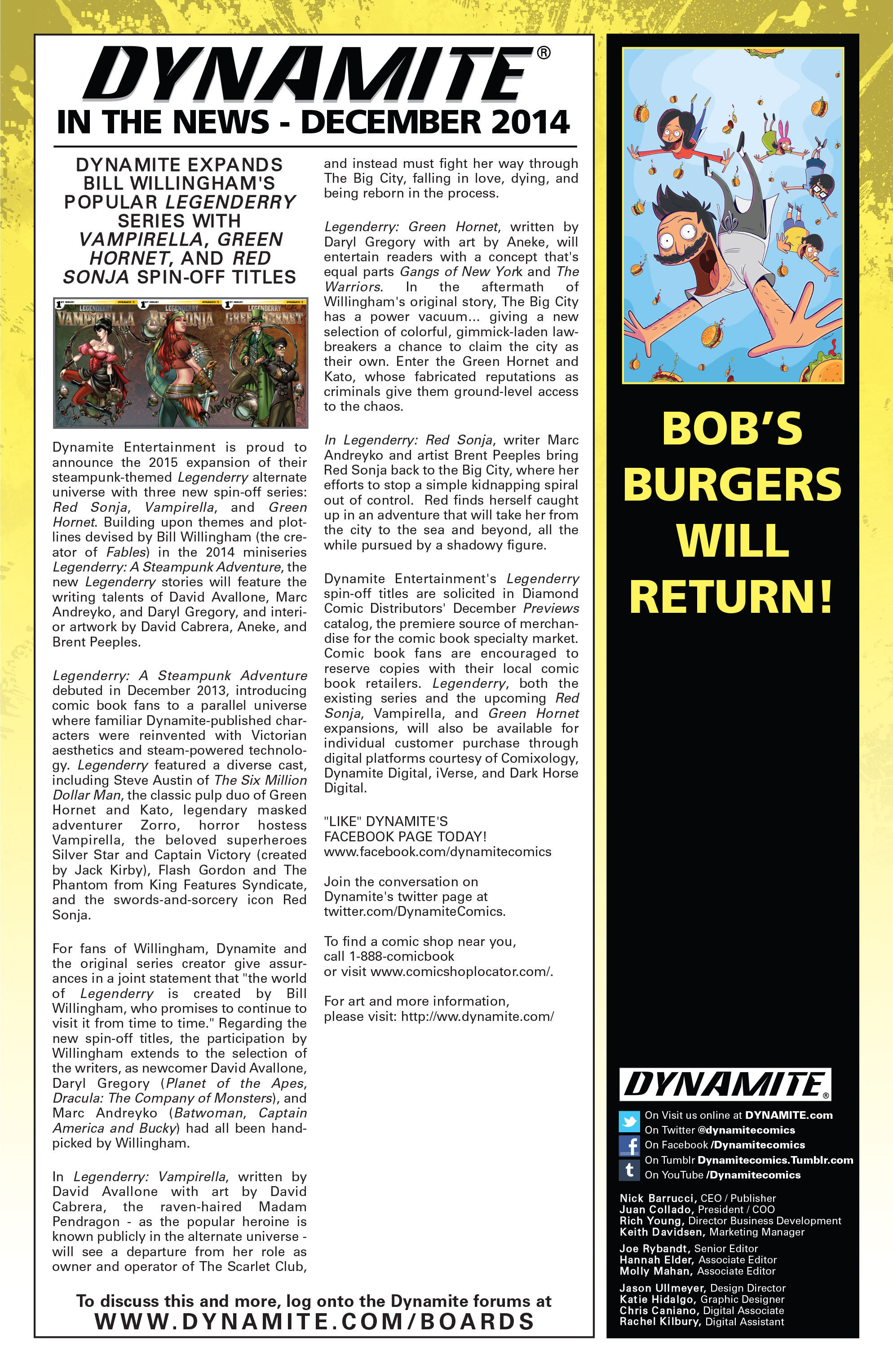 Read online Bob's Burgers (2014) comic -  Issue #5 - 29