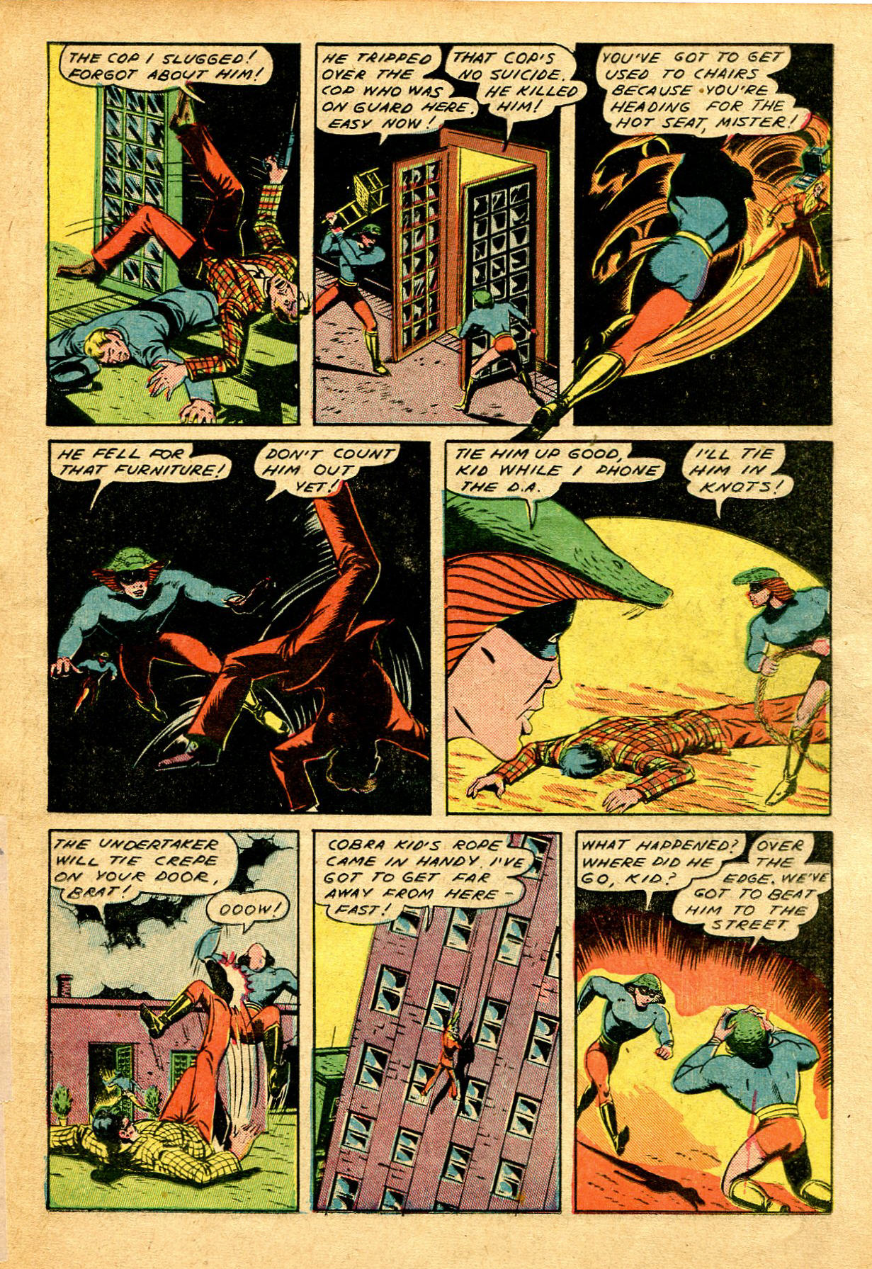 Read online Captain Flight Comics comic -  Issue #8 - 17