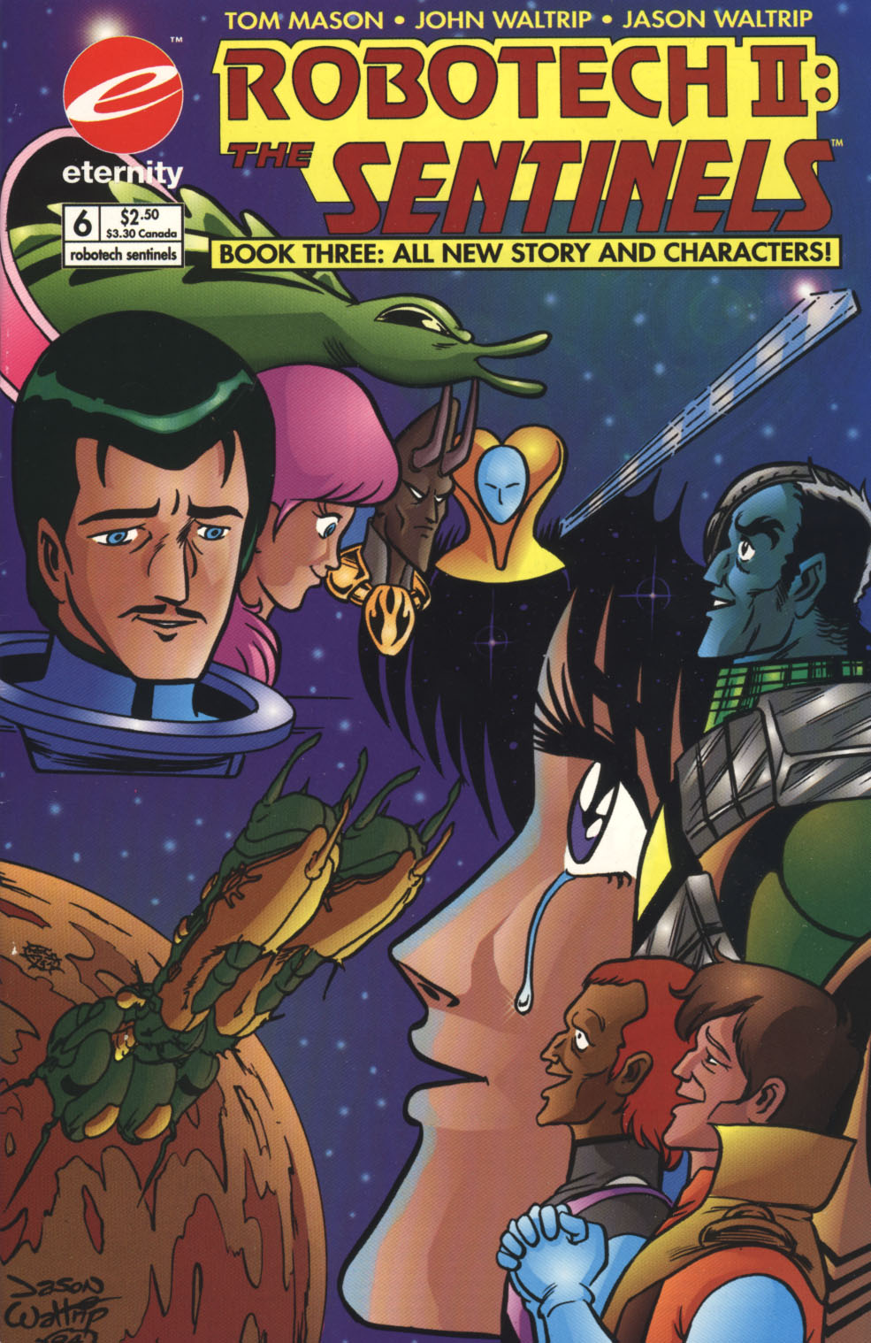 <{ $series->title }} issue Robotech II: The Sentinels Book 3 Issue #6 - Page 1