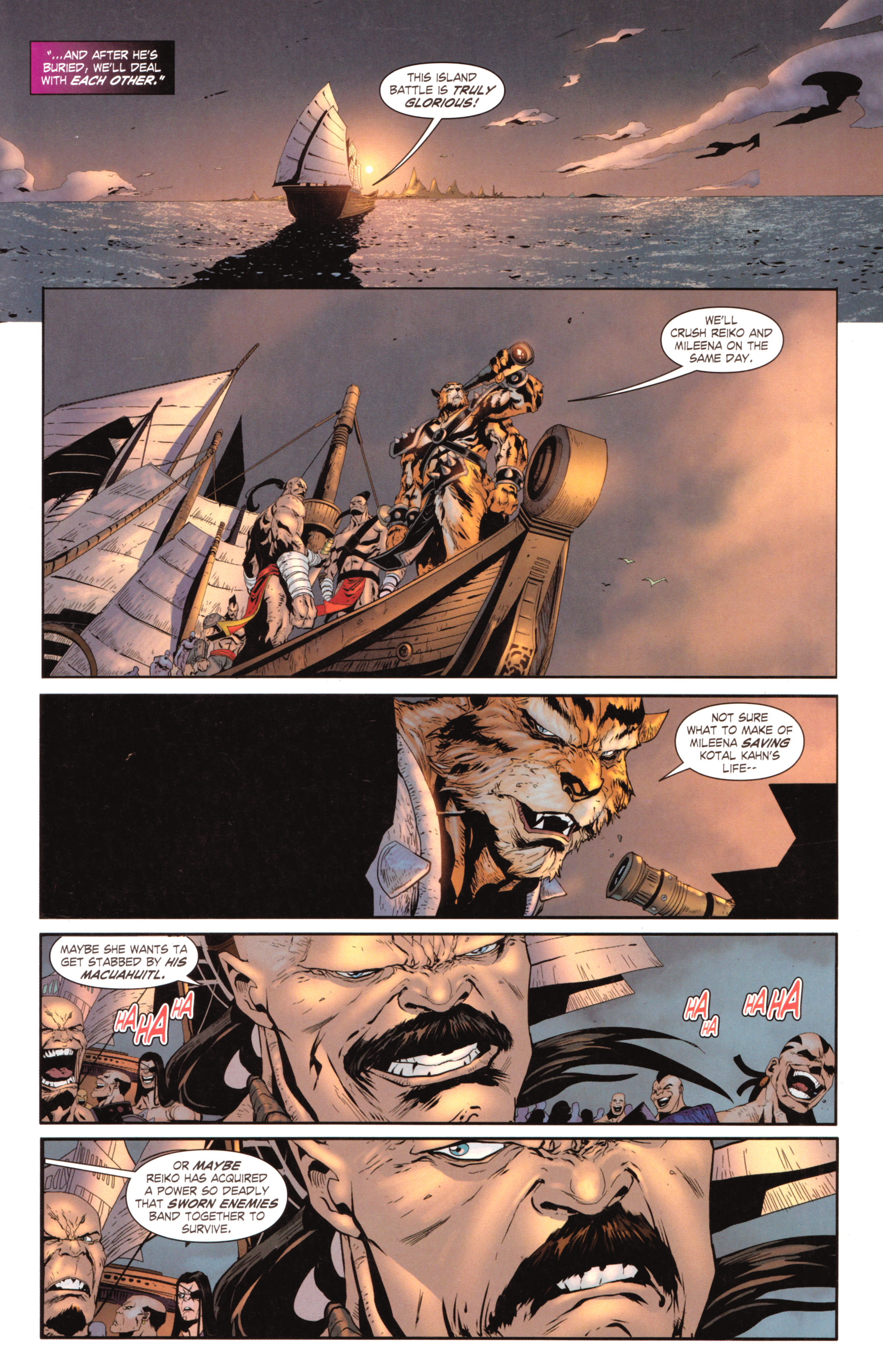 Read online Mortal Kombat X [II] comic -  Issue #9 - 23