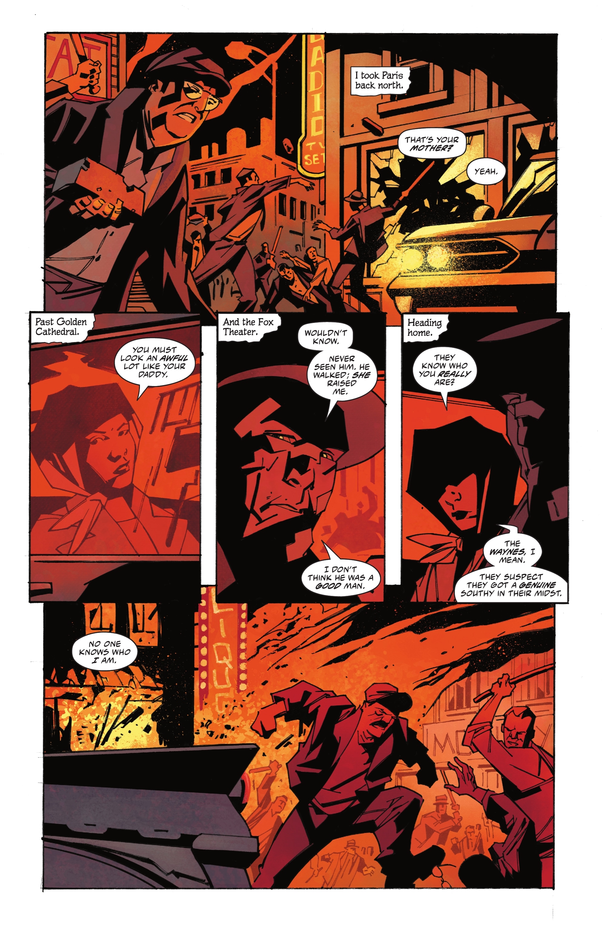 Read online Gotham City: Year One comic -  Issue #5 - 22