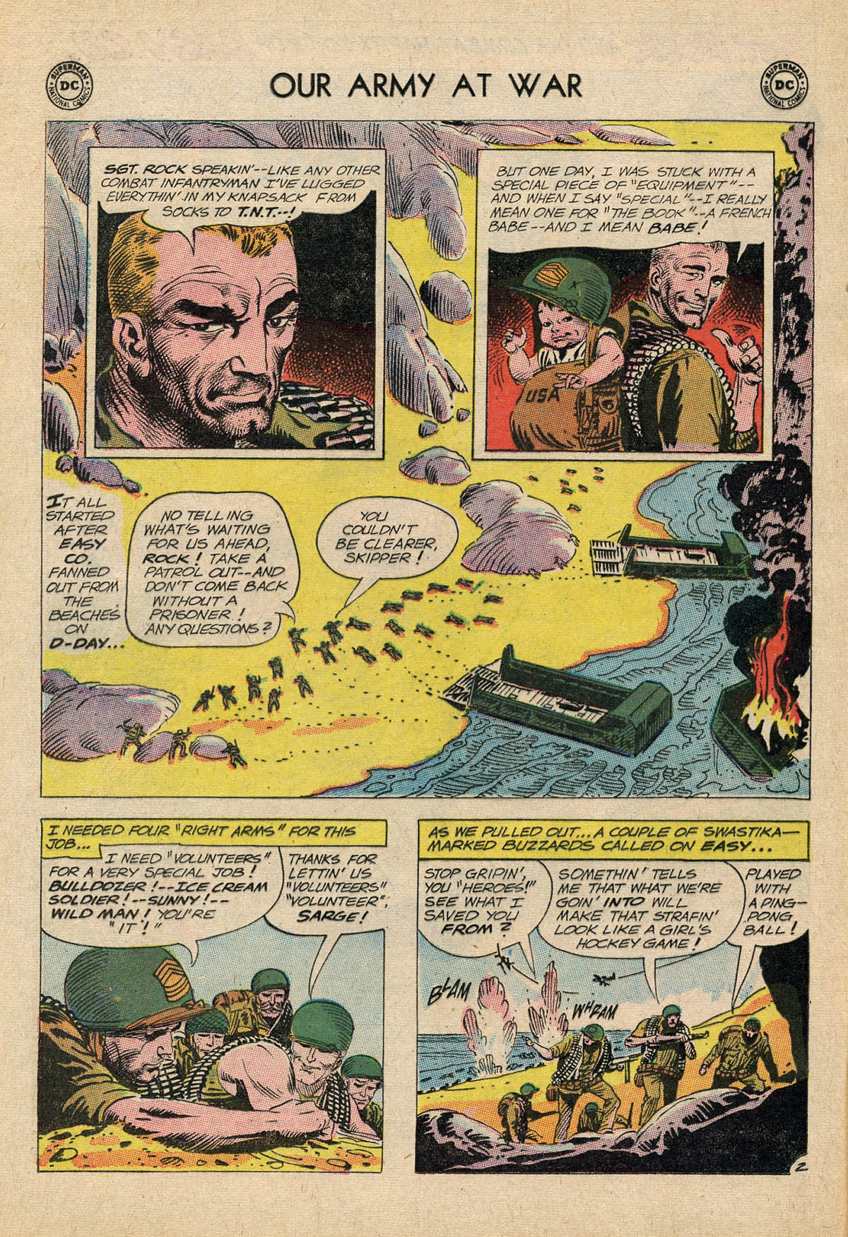 Read online Our Army at War (1952) comic -  Issue #132 - 4