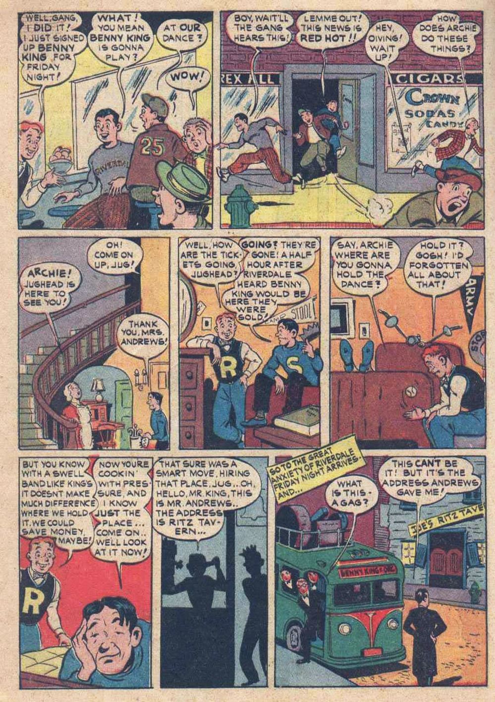 Read online Pep Comics comic -  Issue #28 - 52