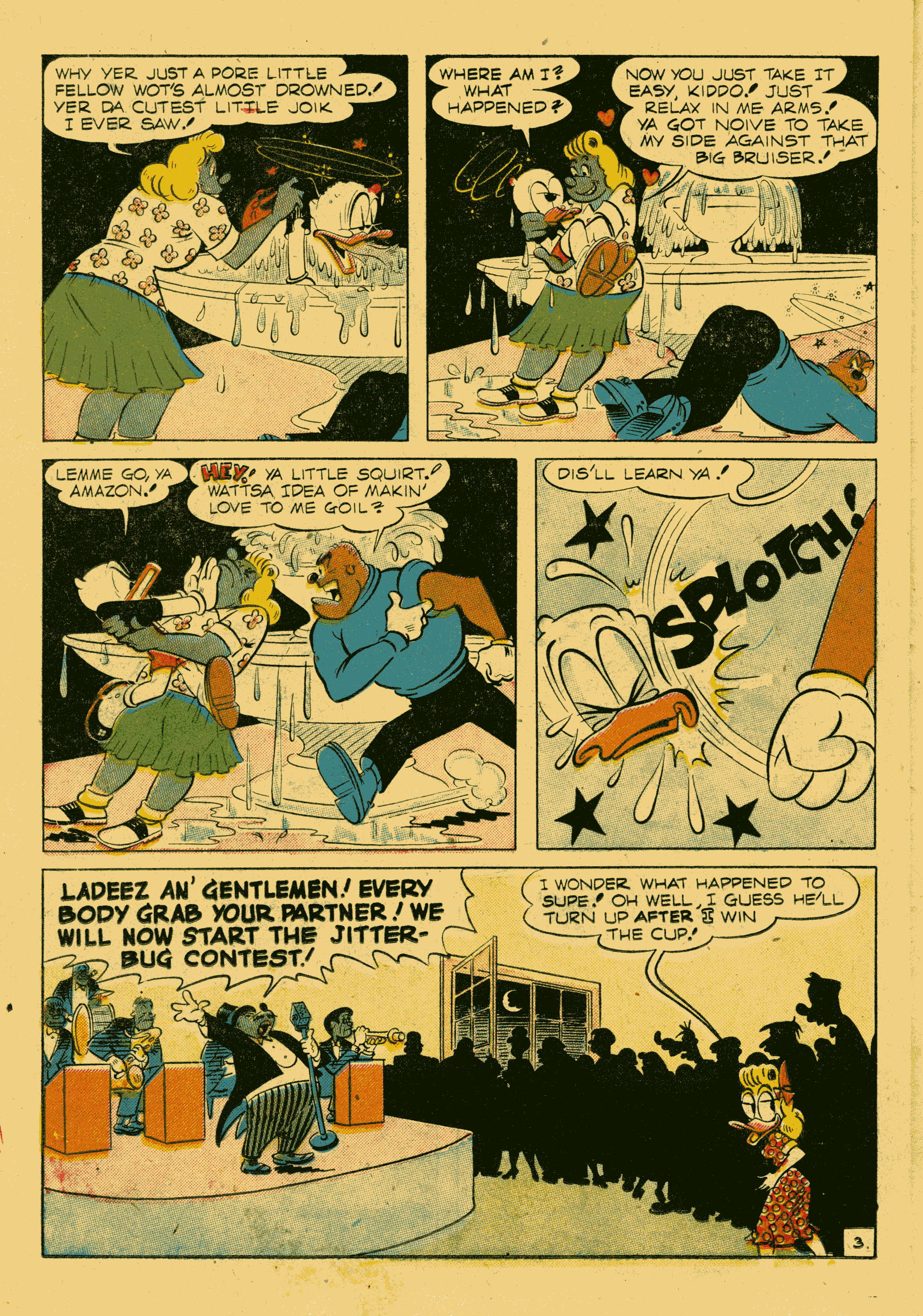 Read online Super Duck Comics comic -  Issue #34 - 38