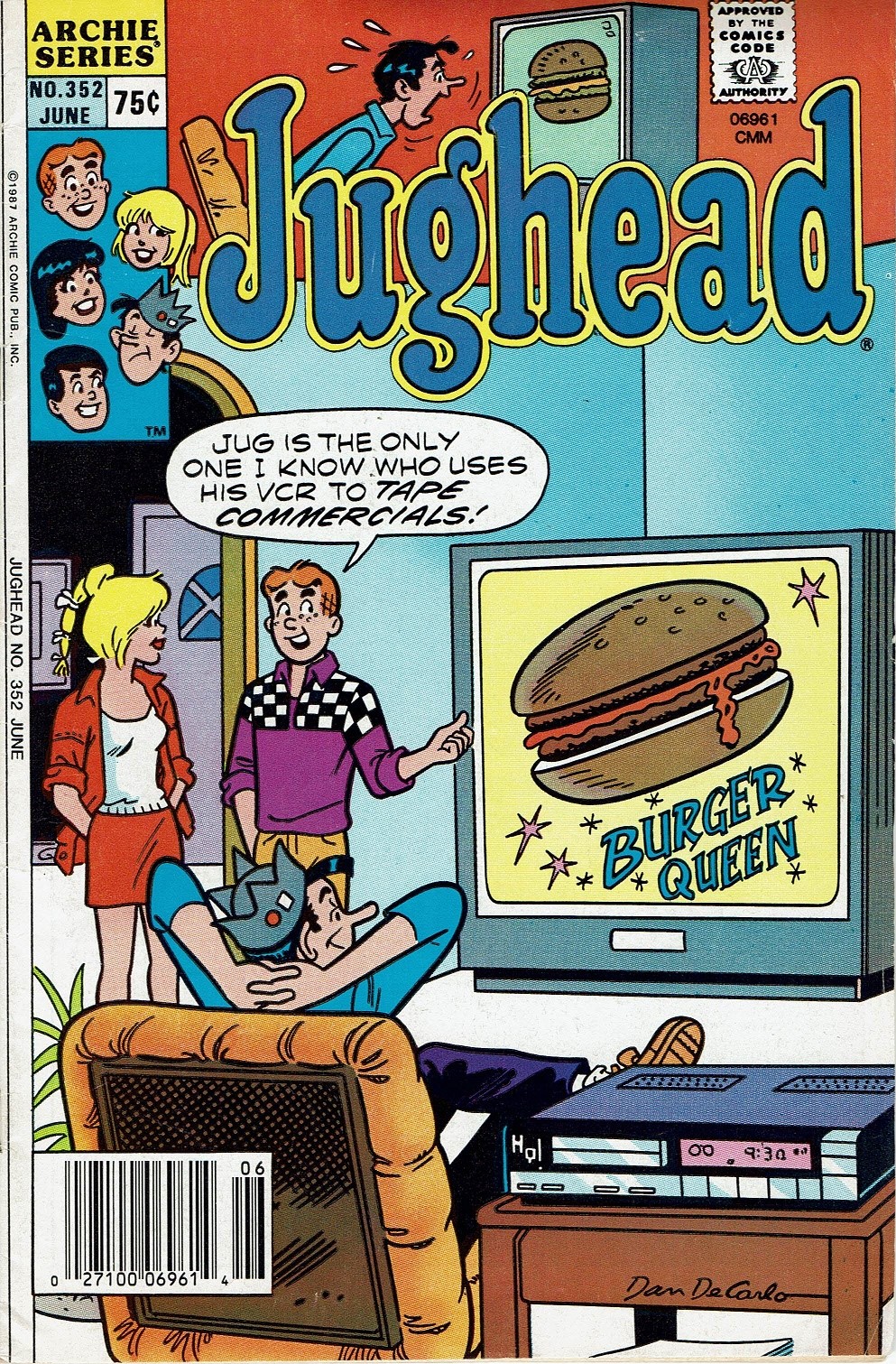 Read online Jughead (1965) comic -  Issue #352 - 1