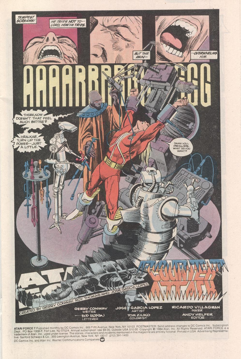 Read online Atari Force (1984) comic -  Issue #7 - 2
