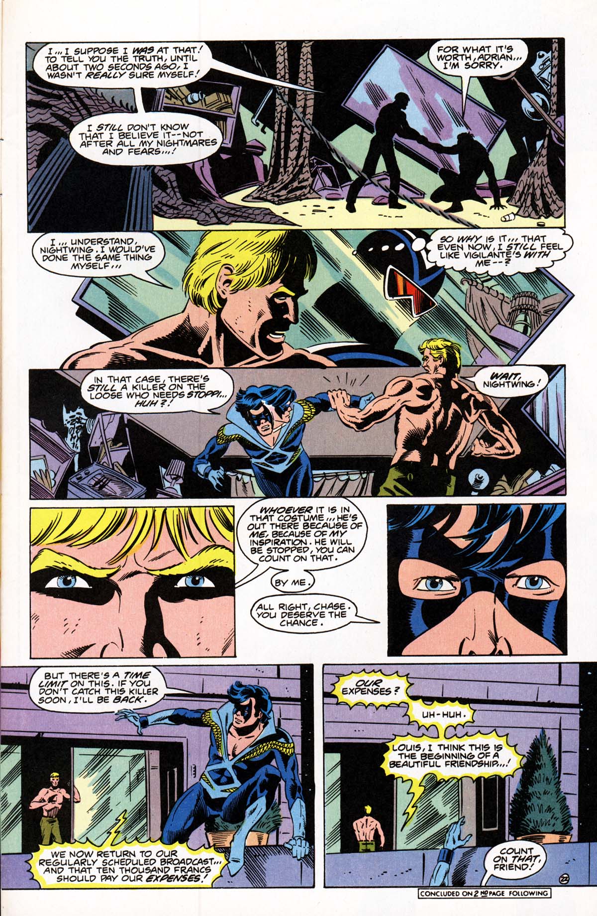 Read online Vigilante (1983) comic -  Issue #21 - 25