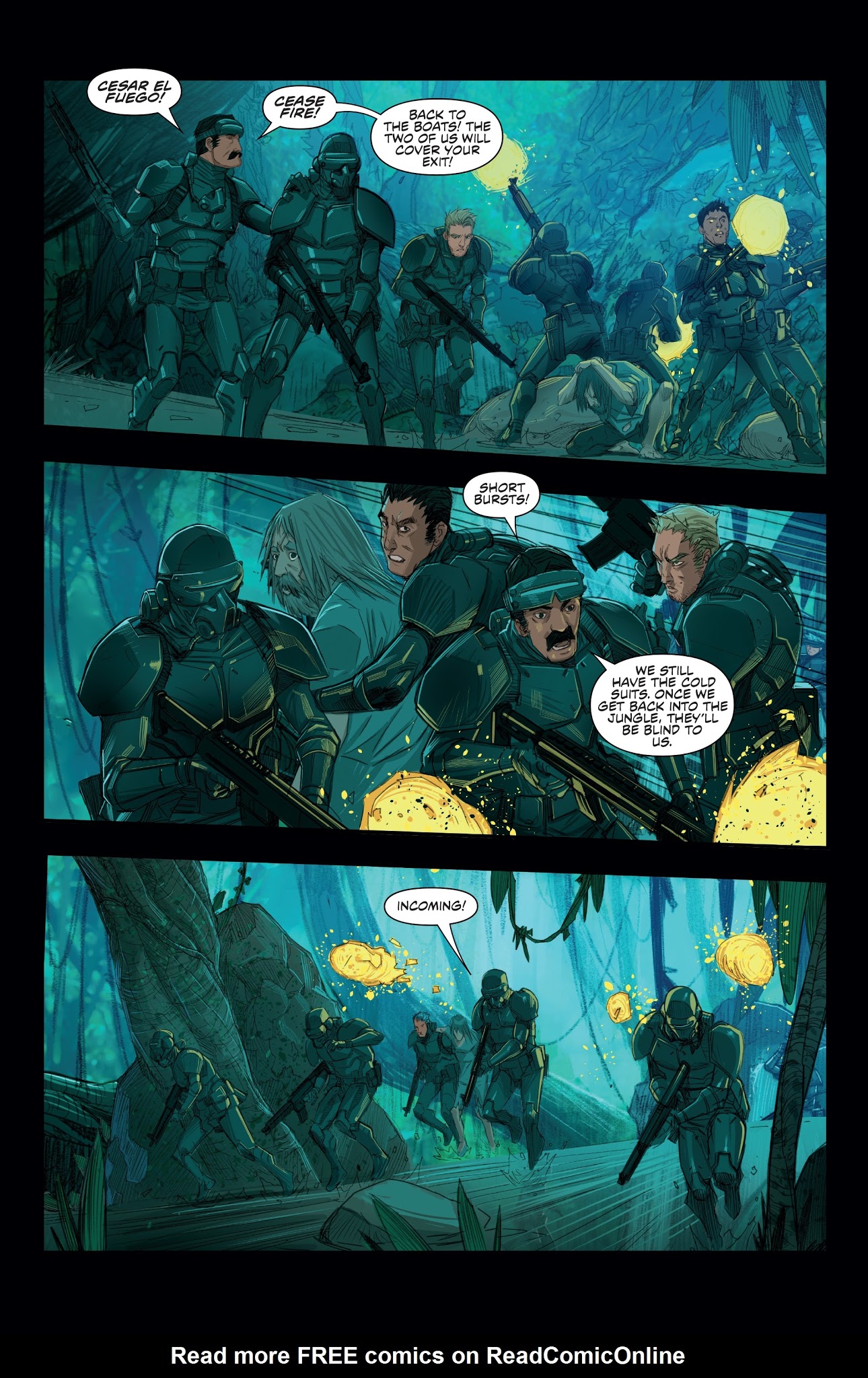Read online Predator: Hunters comic -  Issue #4 - 8