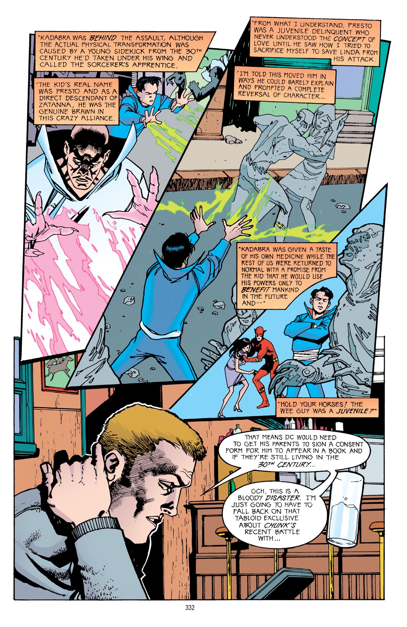 Read online The Flash by Grant Morrison and Mark Millar comic -  Issue # TPB - 330