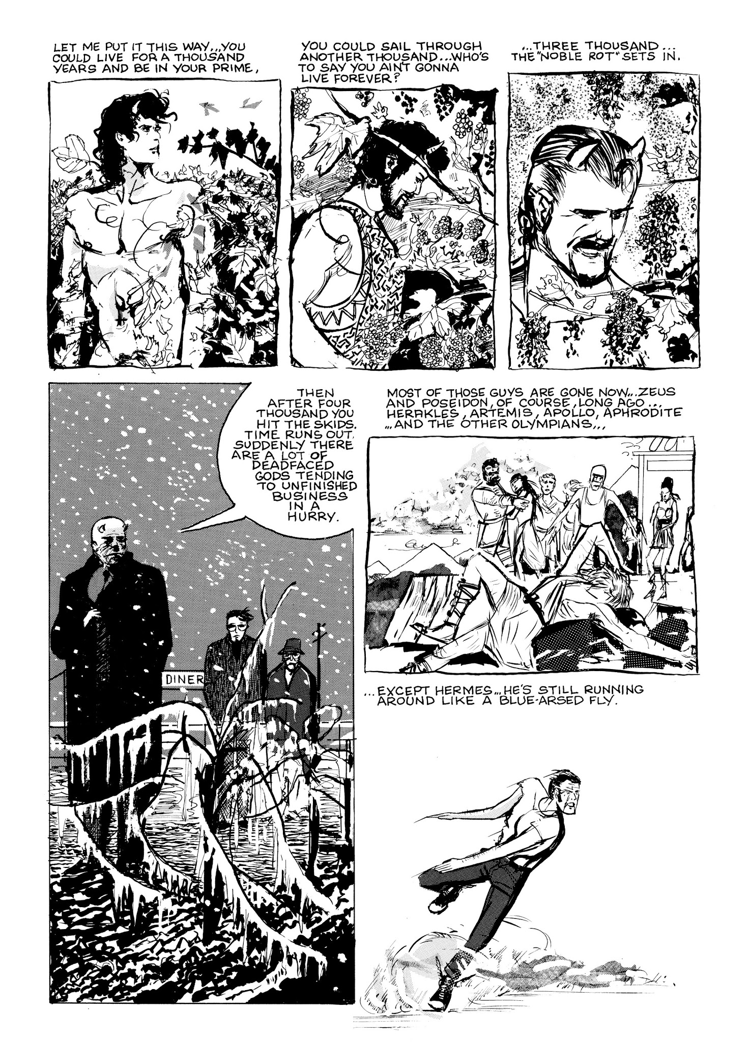 Read online Eddie Campbell's Bacchus comic -  Issue # TPB 1 - 30