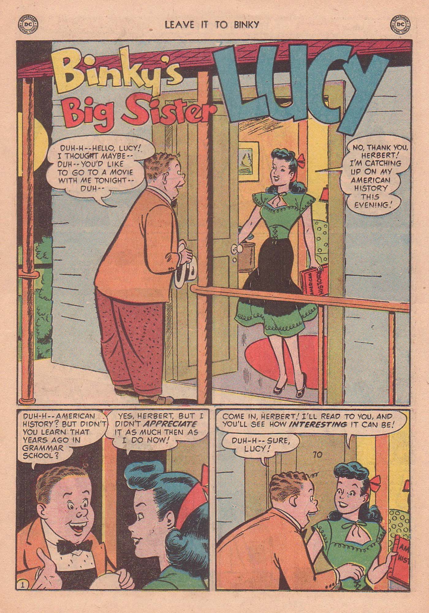 Read online Leave it to Binky comic -  Issue #11 - 21