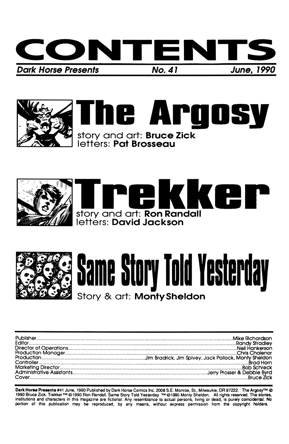 Read online Dark Horse Presents (1986) comic -  Issue #41 - 2
