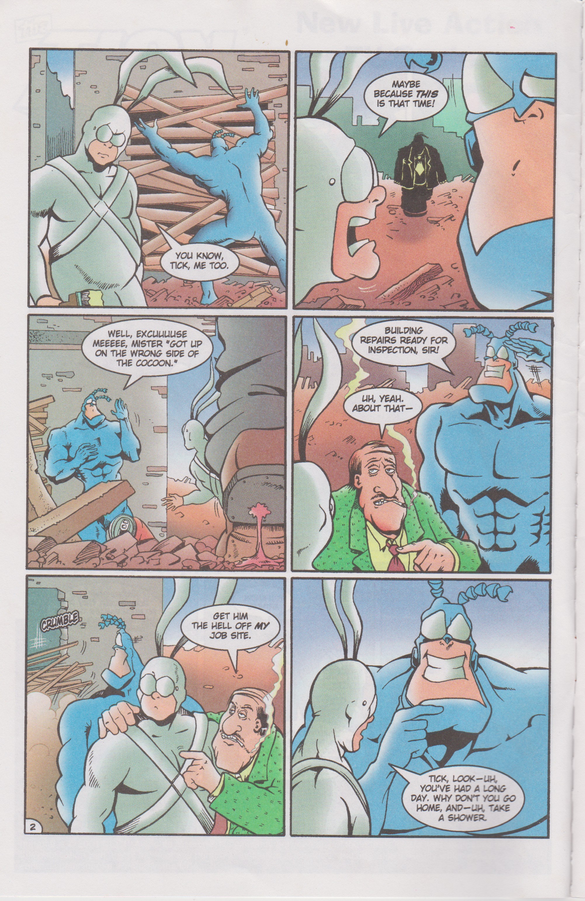 Read online The Tick Color comic -  Issue #5 - 4