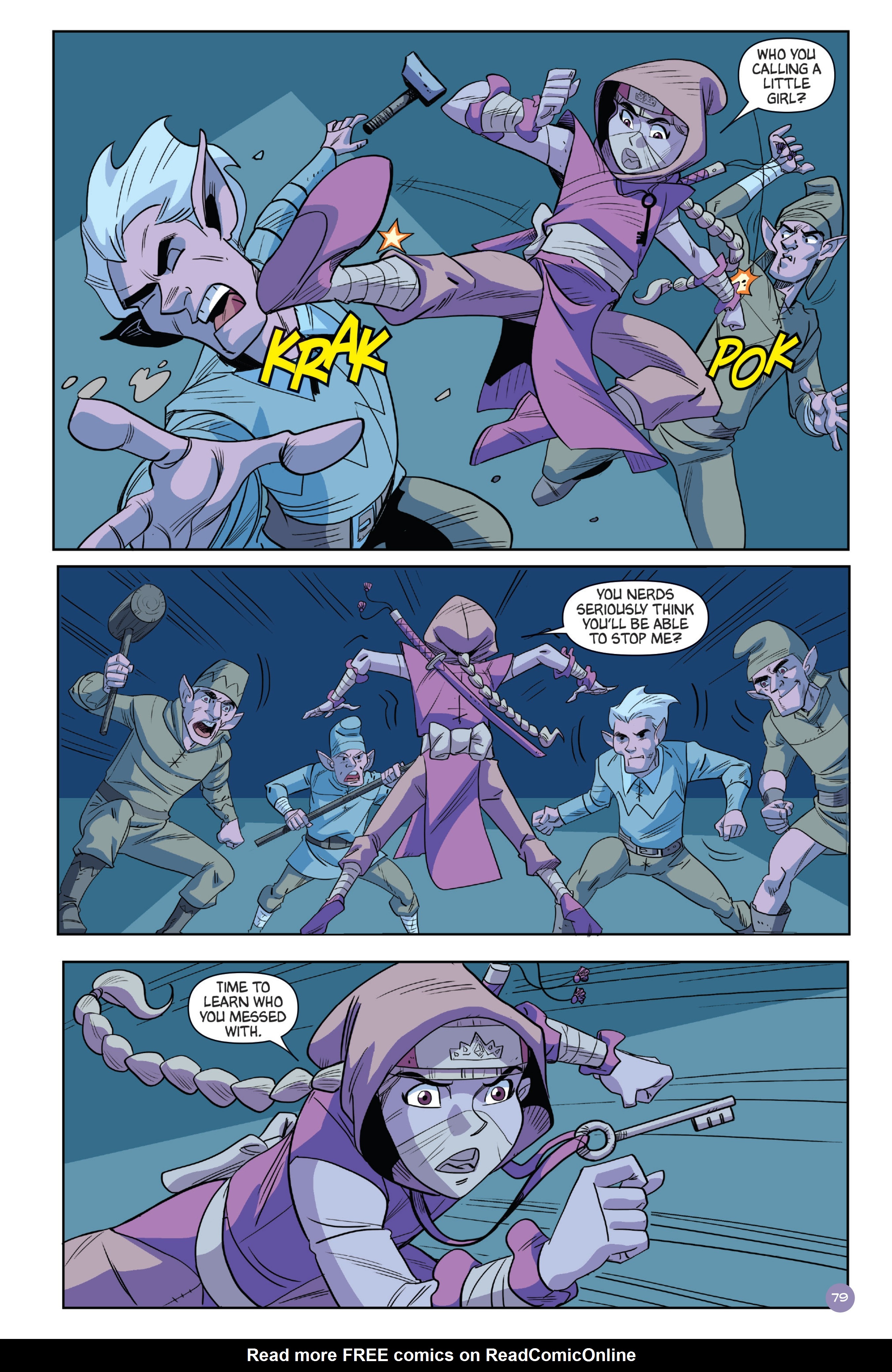 Read online Princess Ninjas comic -  Issue # TPB - 80
