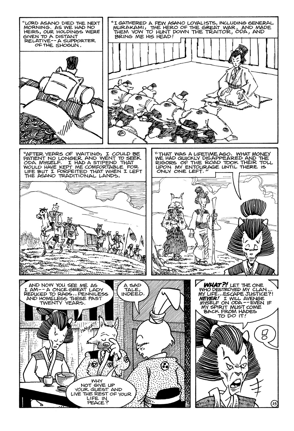 Read online Usagi Yojimbo (1987) comic -  Issue #34 - 17