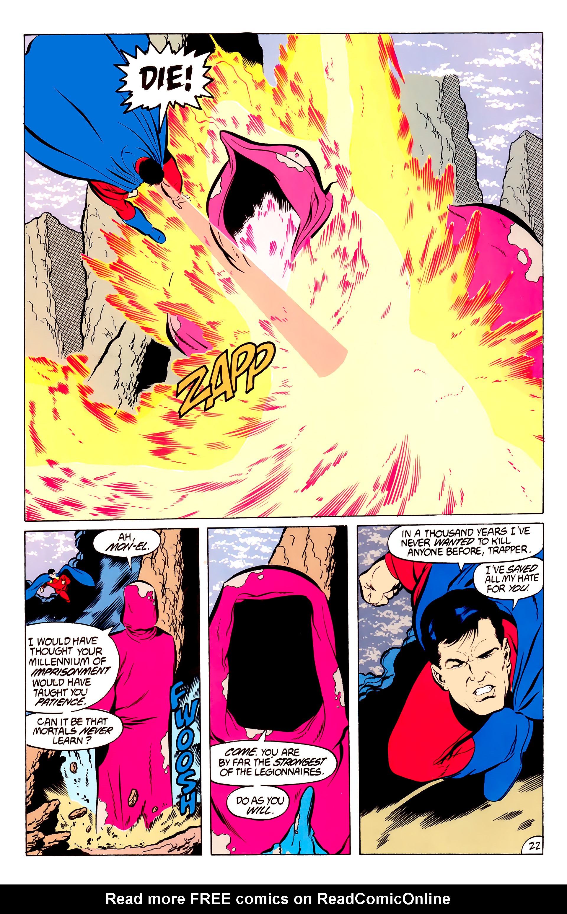 Read online Legion of Super-Heroes (1984) comic -  Issue #50 - 23
