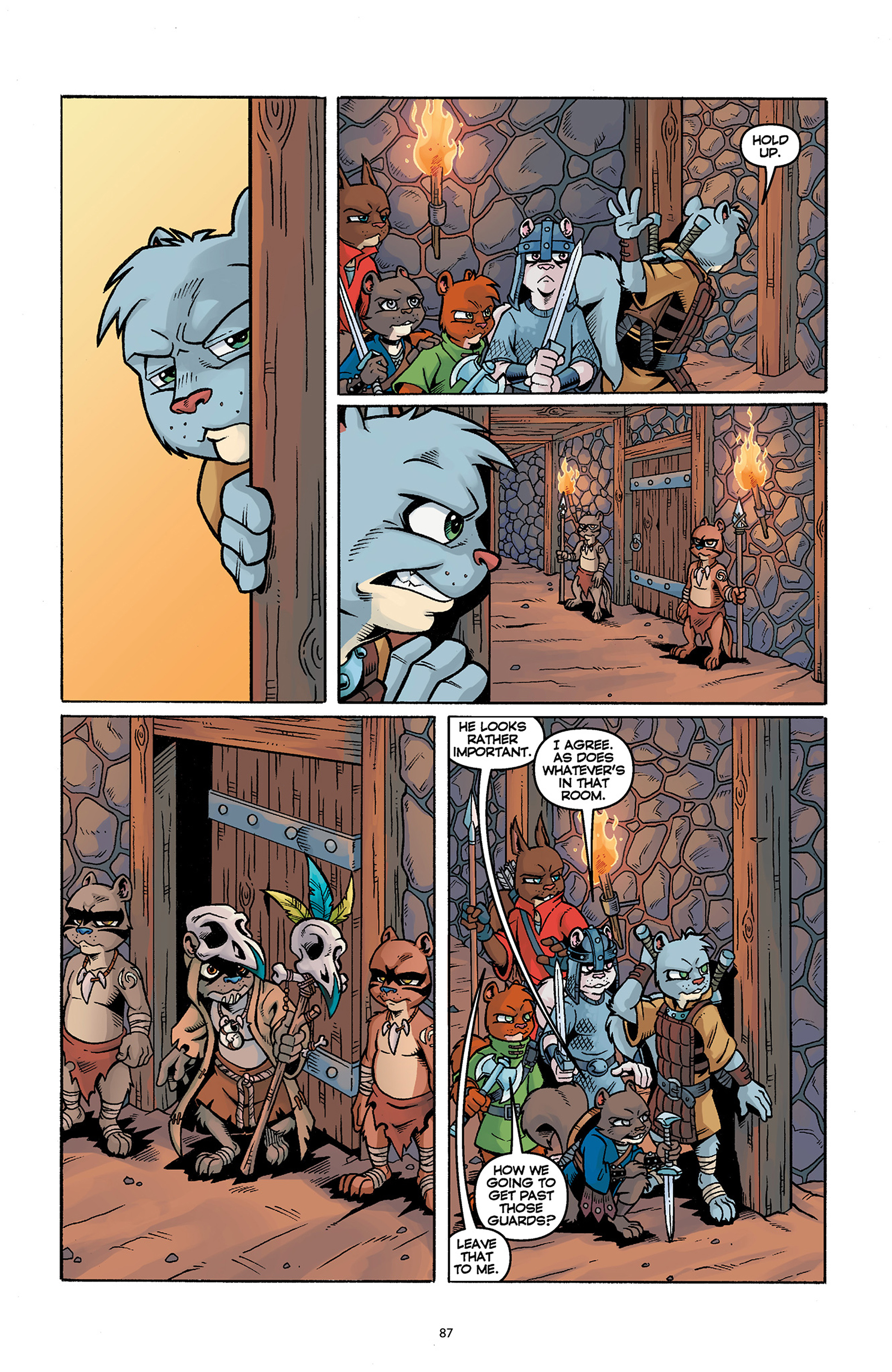 Read online Sons of Ashgard: Ill Met in Elmgard comic -  Issue # TPB (Part 1) - 86