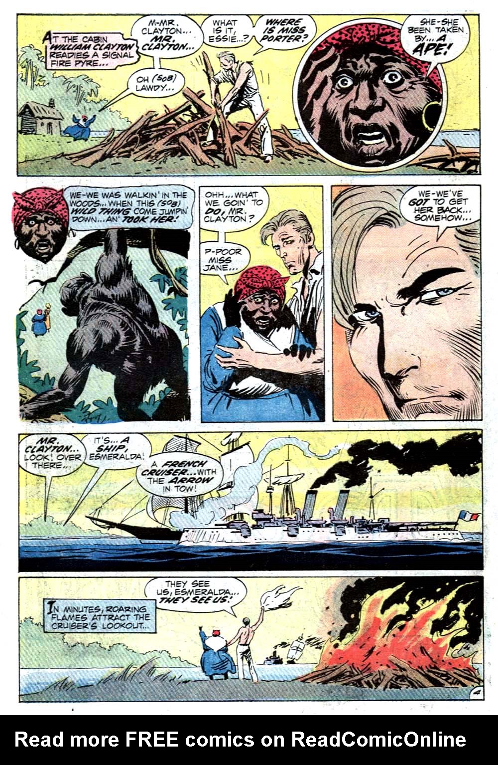 Read online Tarzan (1972) comic -  Issue #210 - 5