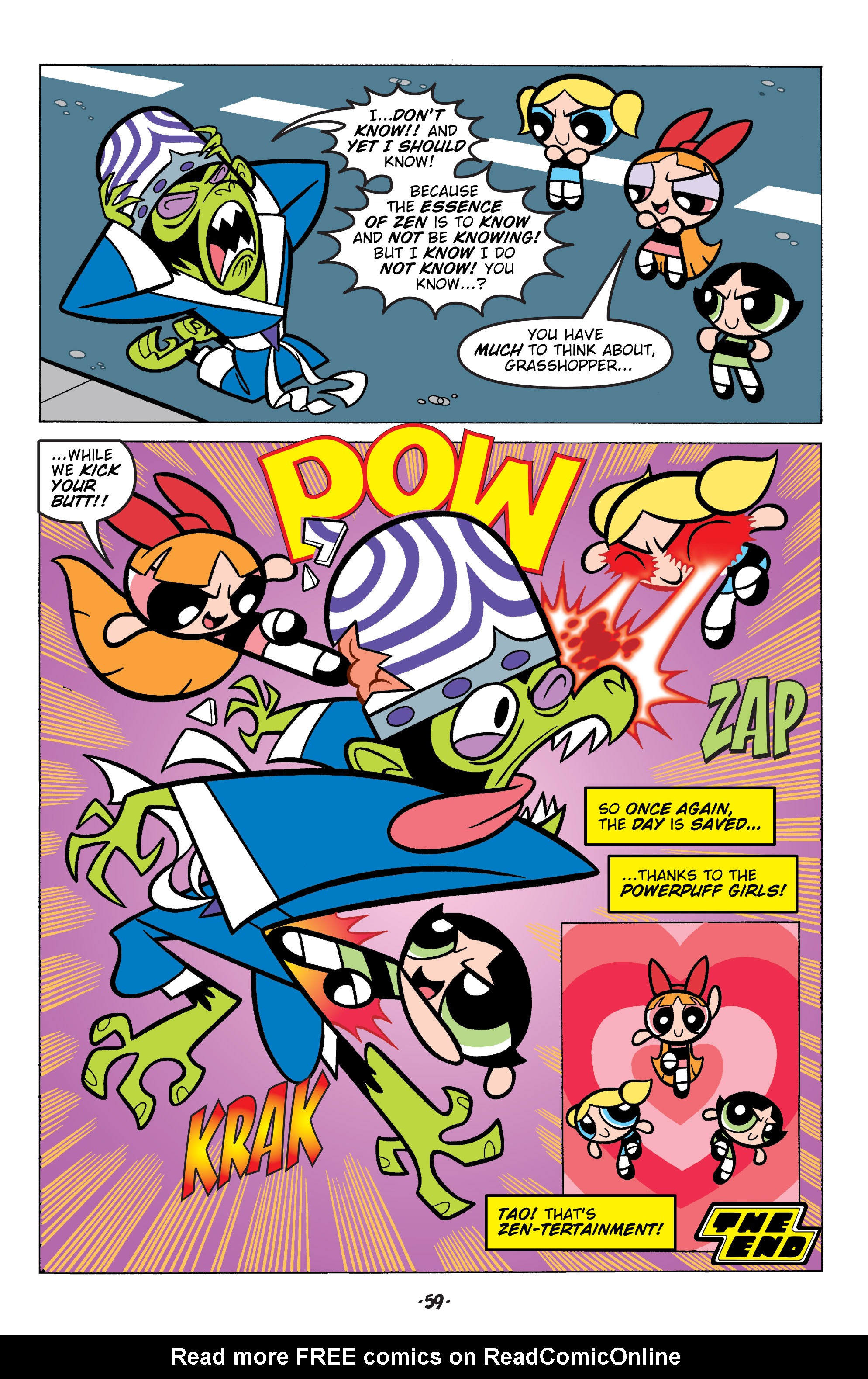 Read online Powerpuff Girls Classics comic -  Issue # TPb 4 - 60