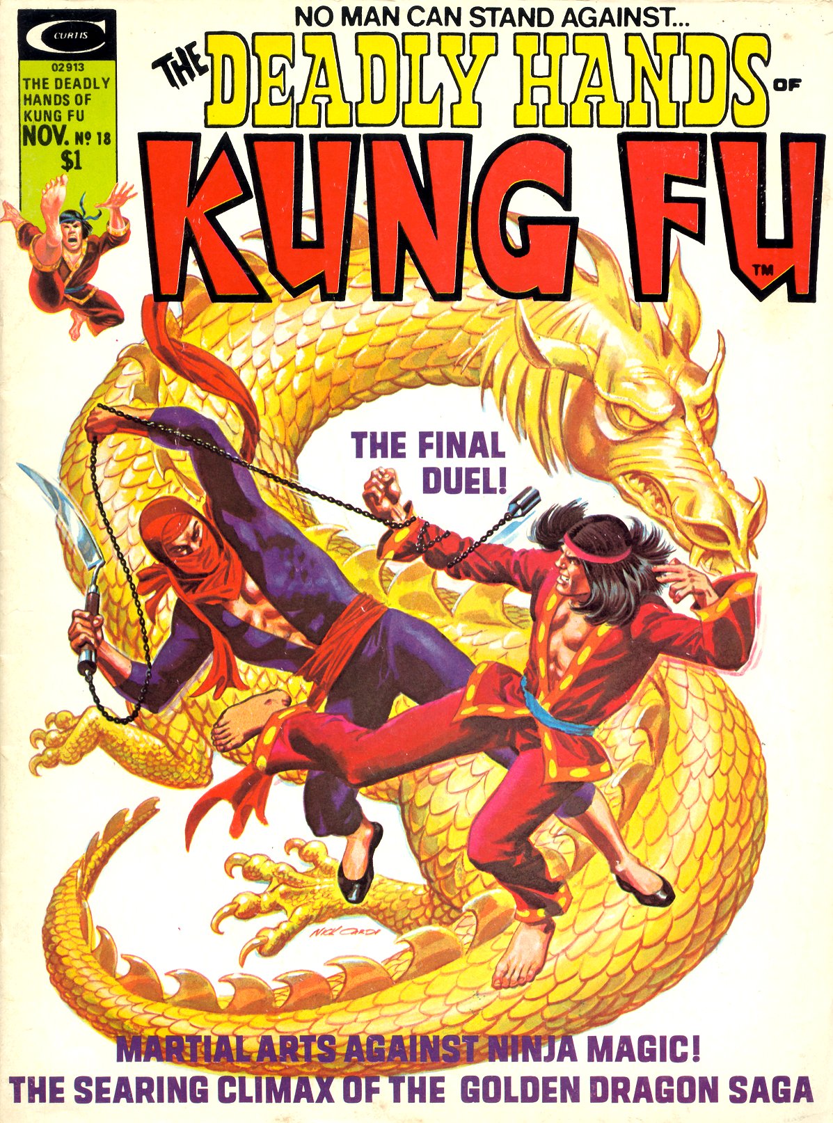 Read online The Deadly Hands of Kung Fu comic -  Issue #18 - 1