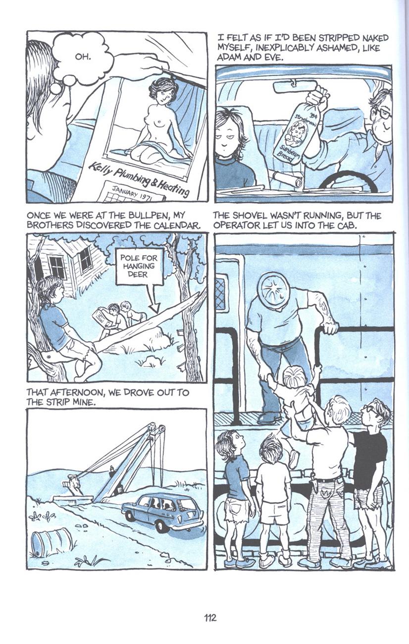 Read online Fun Home: A Family Tragicomic comic -  Issue # TPB - 118