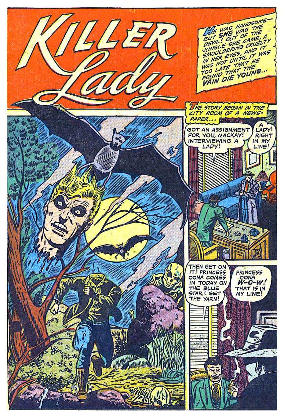 Read online Voodoo (1952) comic -  Issue #6 - 16