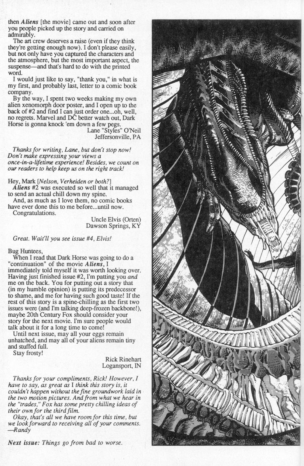 Read online Aliens (1988) comic -  Issue #3 - 4