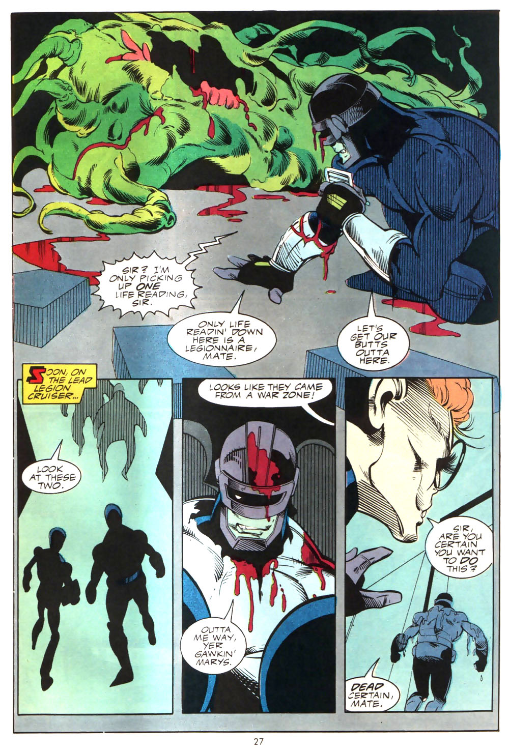 Read online Alien Legion (1987) comic -  Issue #6 - 30