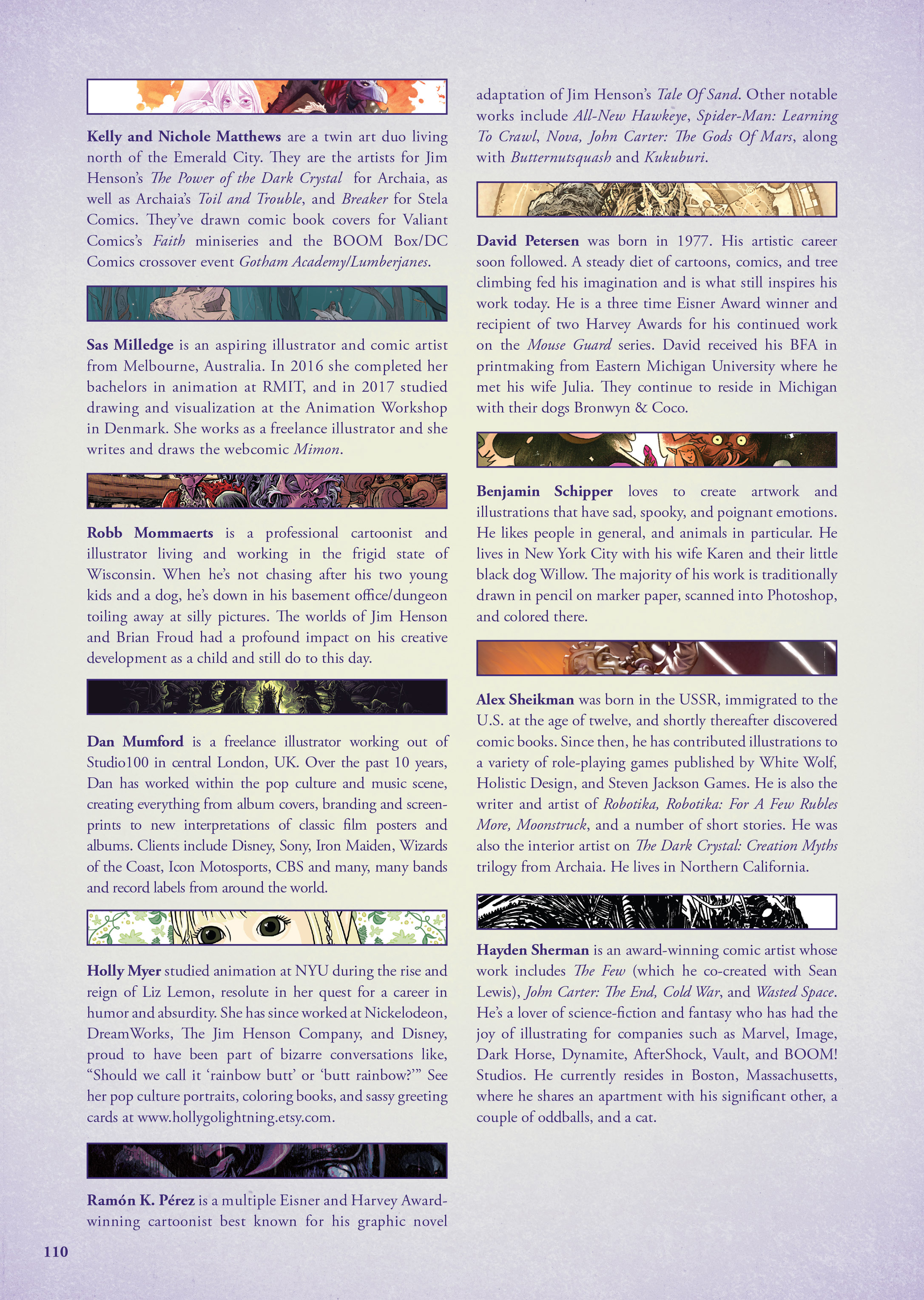 Read online Jim Henson's The Dark Crystal Artist Tribute comic -  Issue # TPB - 96