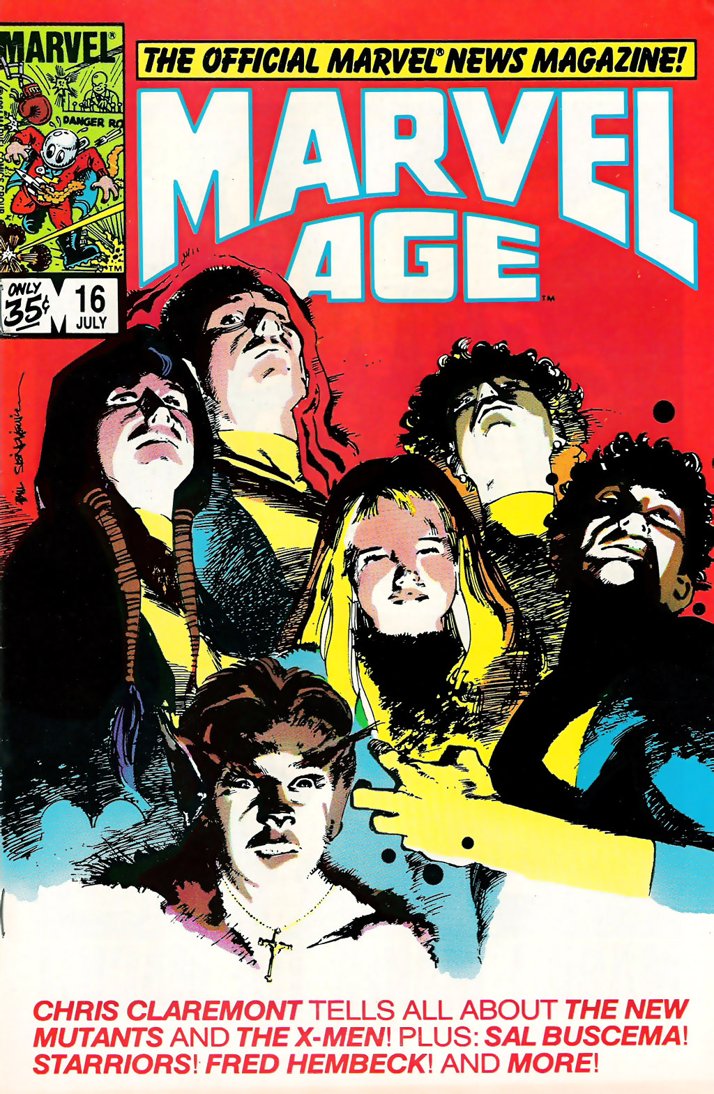Read online Marvel Age comic -  Issue #16 - 1