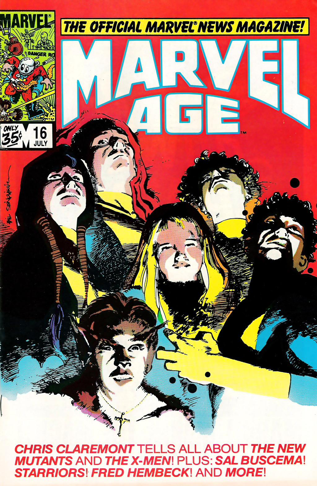 Marvel Age issue 16 - Page 1